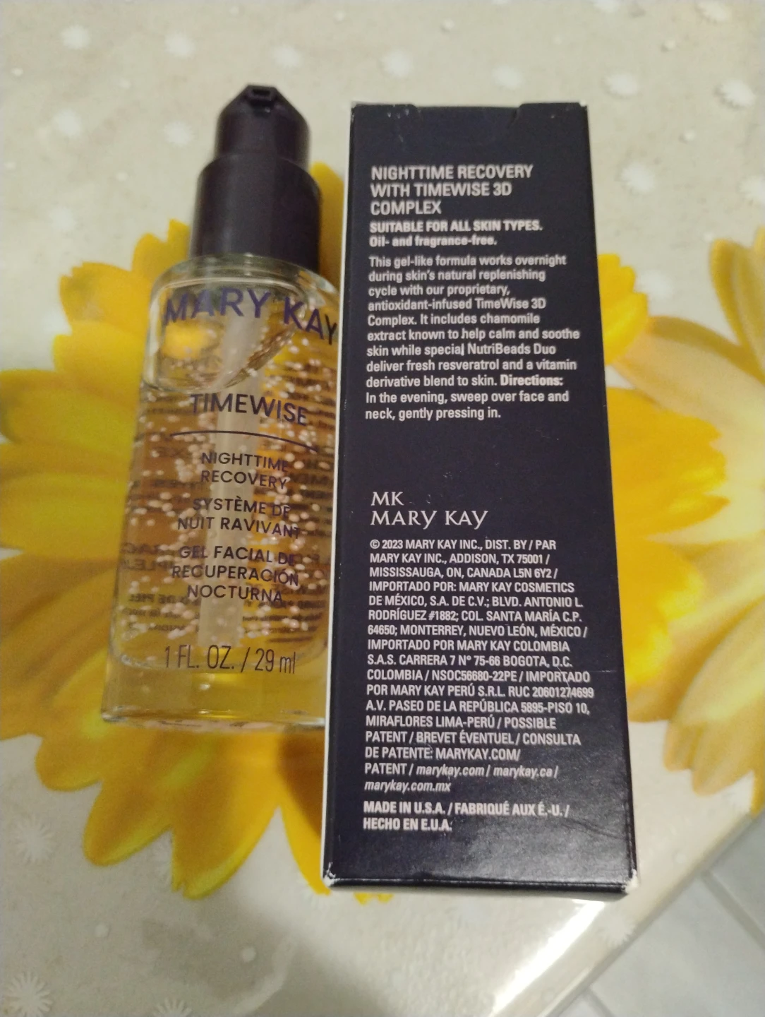 🌱 timewise nighttime gel MaryKa - photo 2