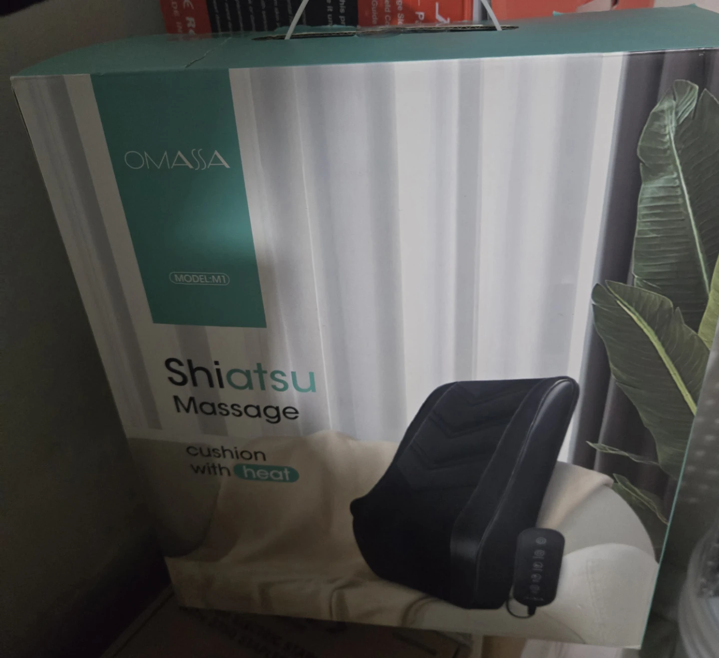 OMassa Shiatsu Massage Cushion with Heat Model M1