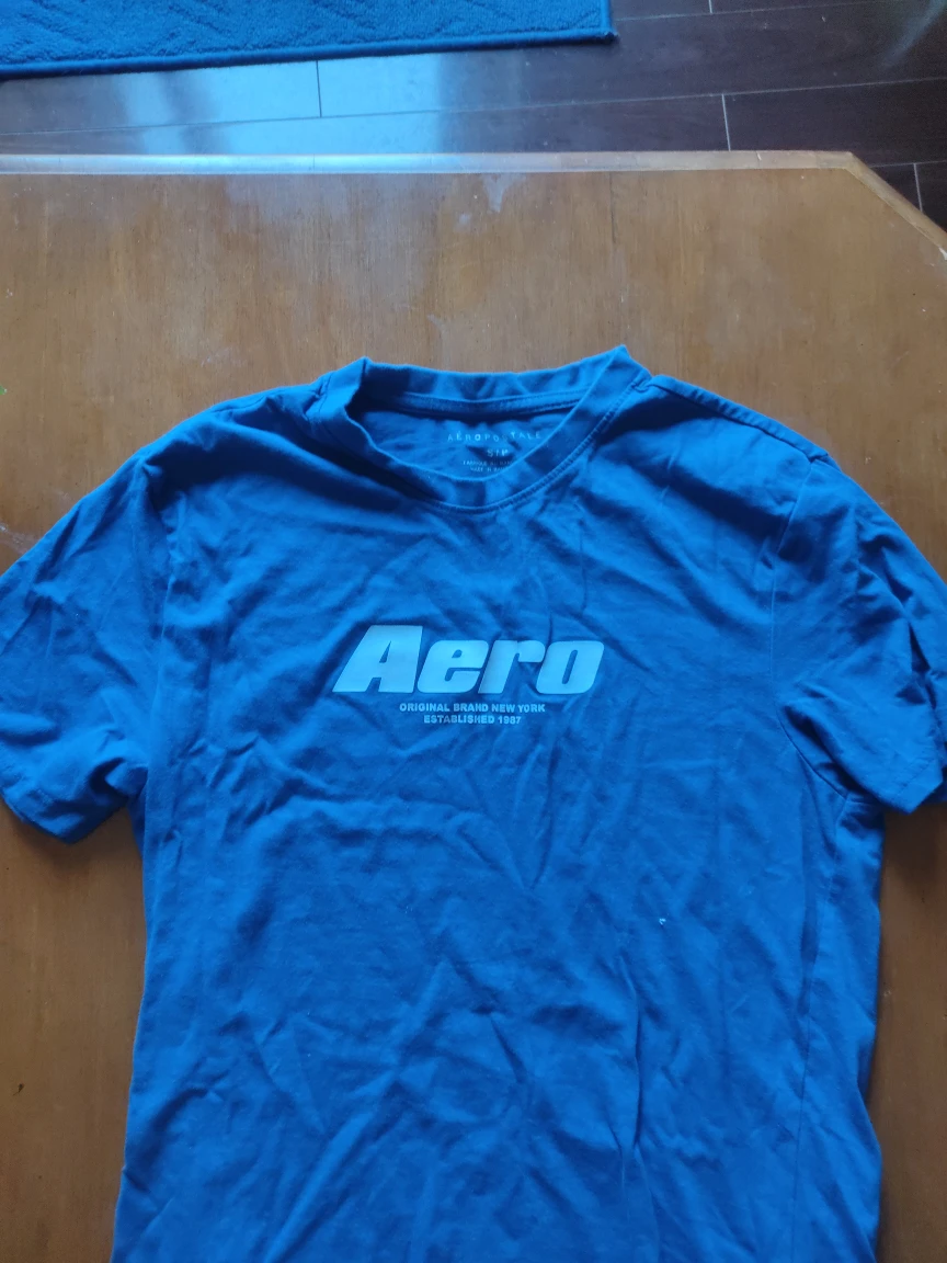Aeropostale Blue T-Shirt Size S - photo 4