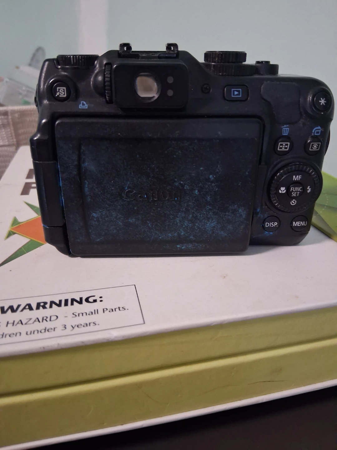 Canon PowerShot G12 Digital Camera (MISSING BATTERY CHARGER) - photo 3