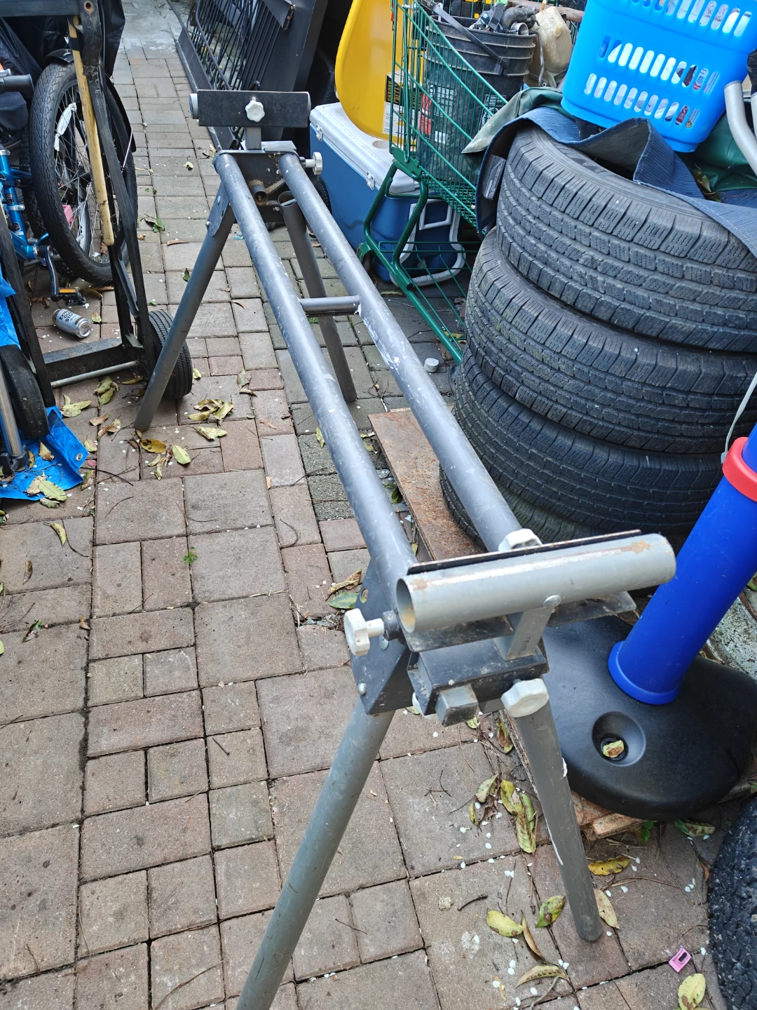 Metal Sawhorse / Workbench Stand - photo 2