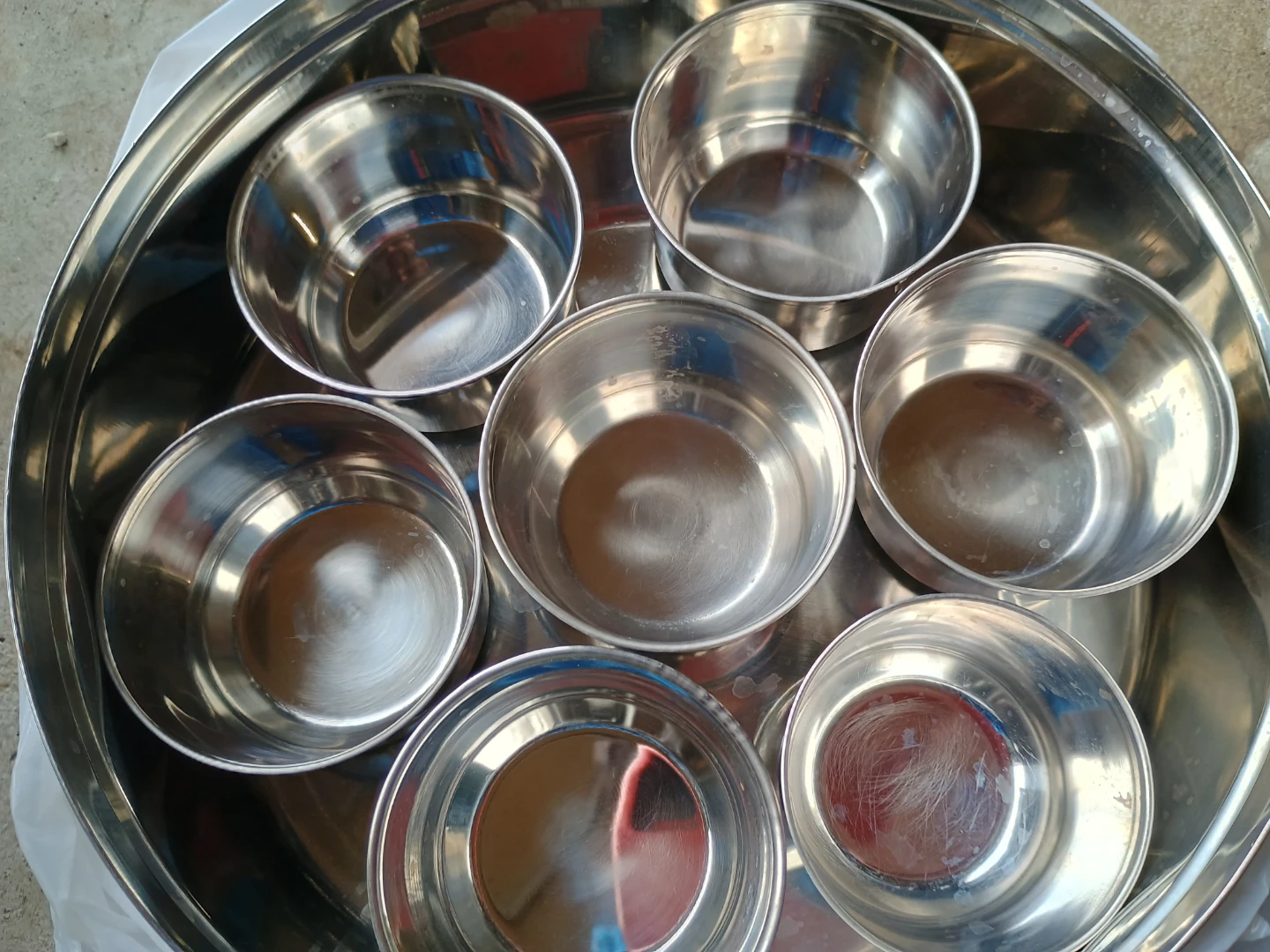 Kamdhenu Stainless Steel Bowl Set masala box - photo 5