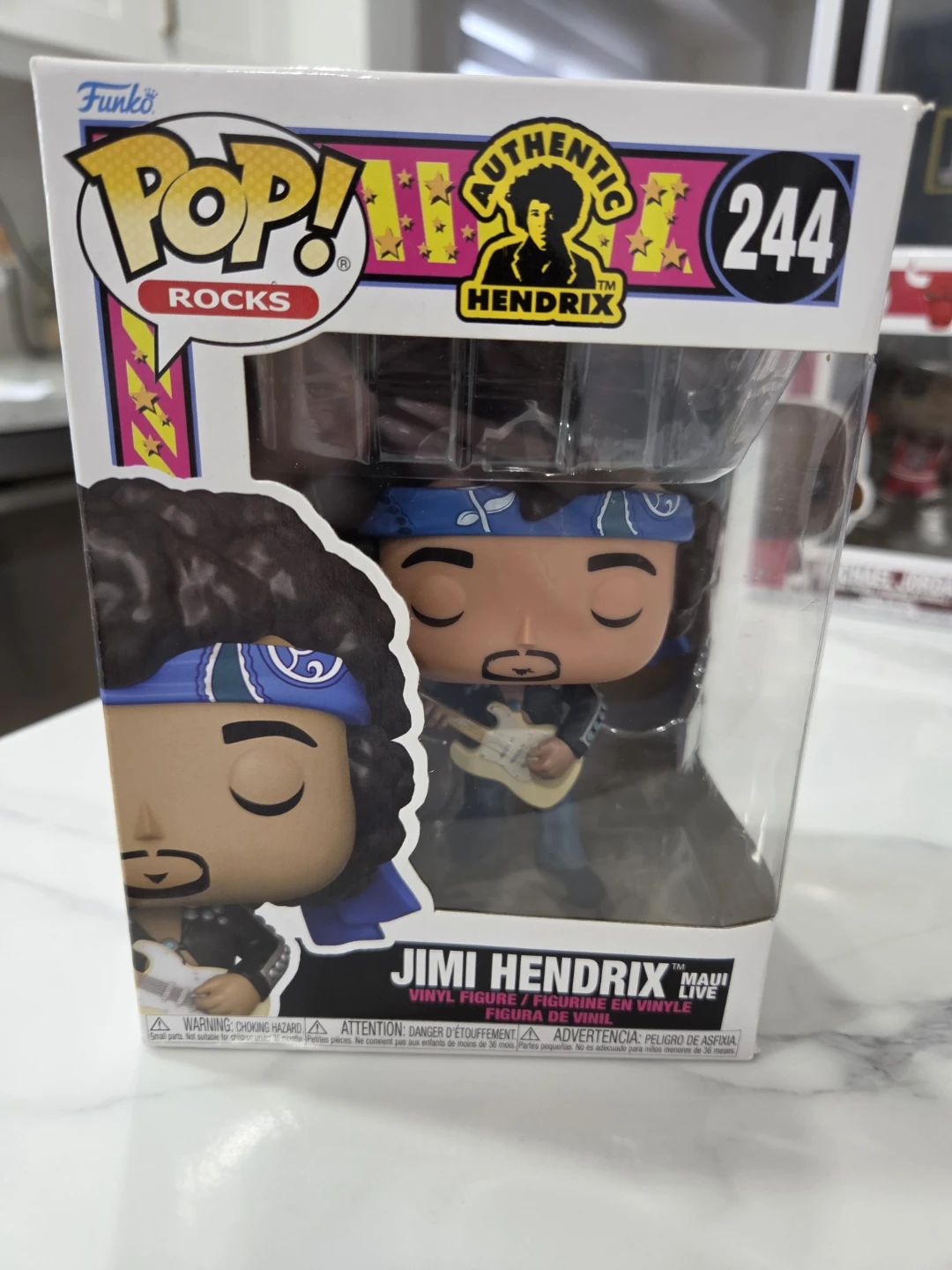 Funko Pop! Rocks Jimi Hendrix Maui Live Vinyl Figure #244