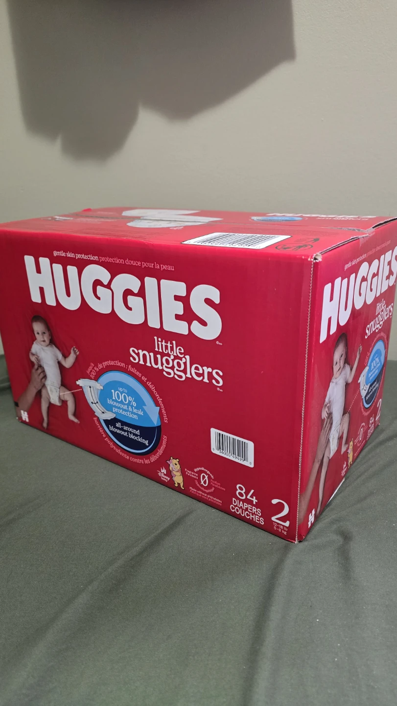 Huggies Little Snugglers Diapers Size 2 - 84 Count