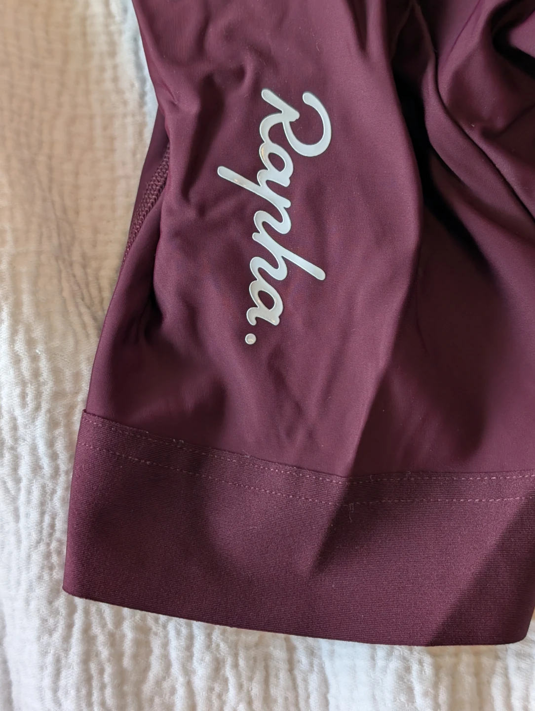 Rapha women's Cycling Shorts Burgundy Small - photo 3