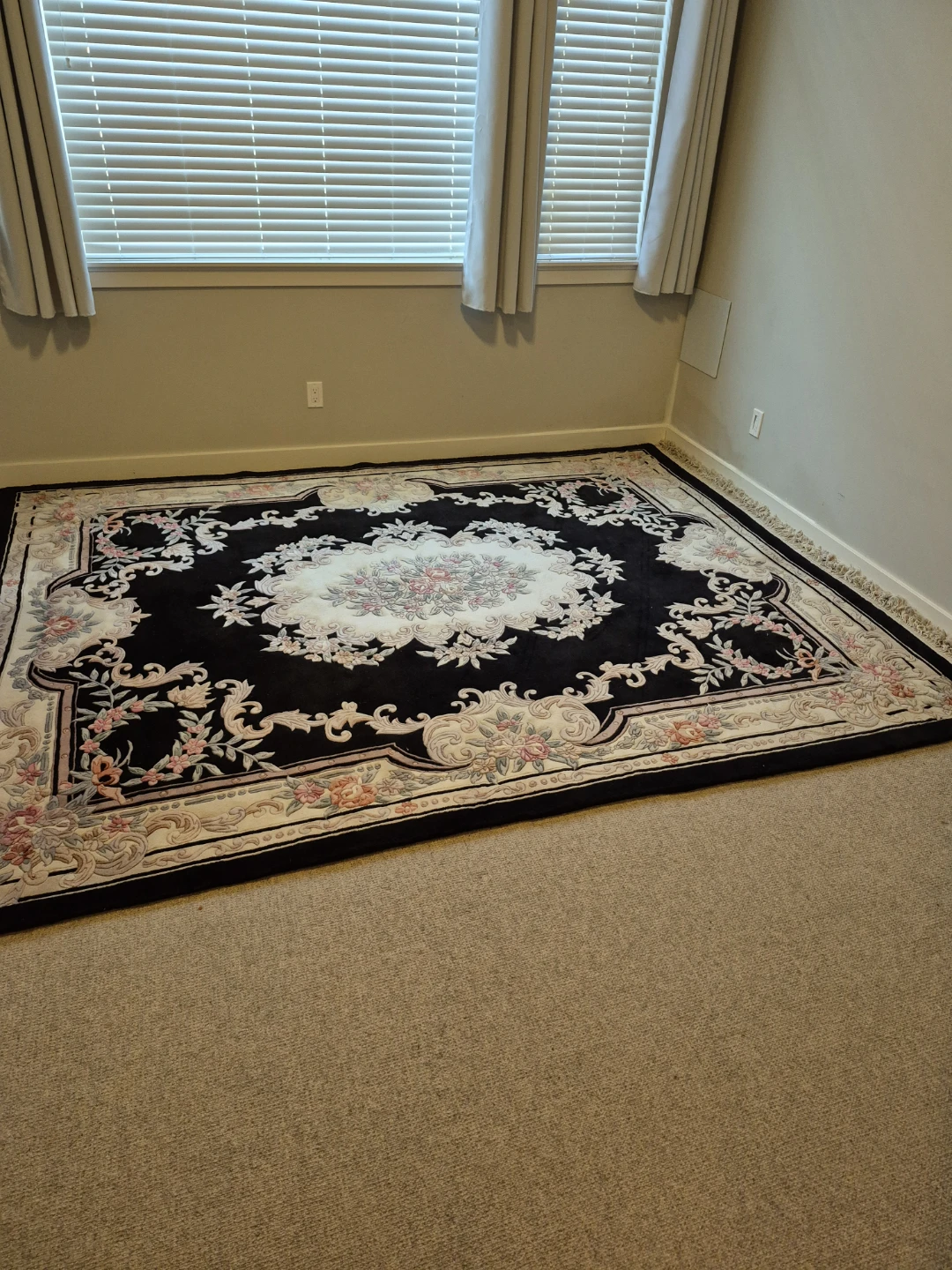 Ornate Floral Area Rug