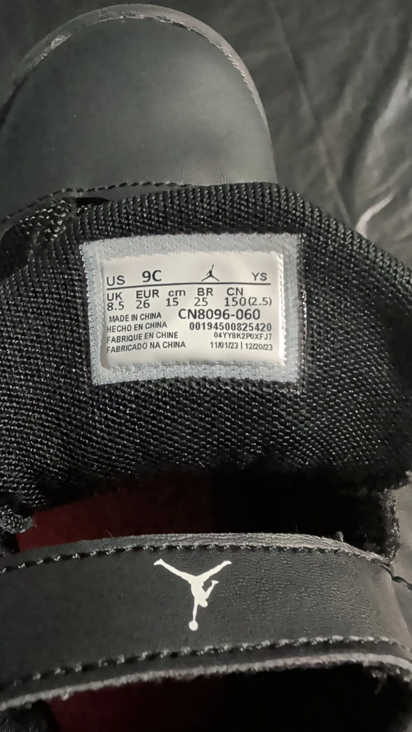 Jordan Toddler Shoes 9C Black - photo 4