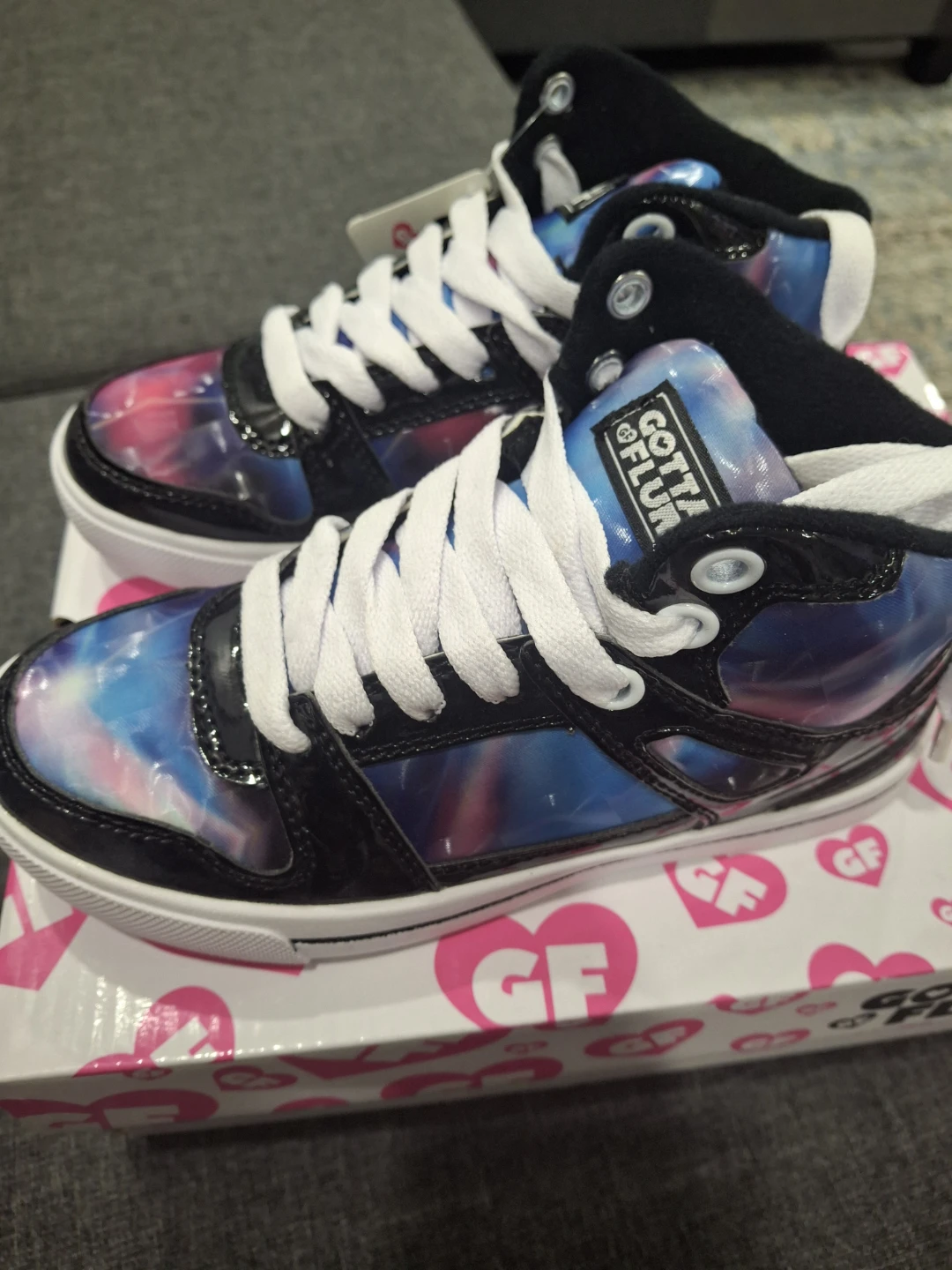 Gotta Flurt Galaxy High Top Sneakers 🌱 - photo 2