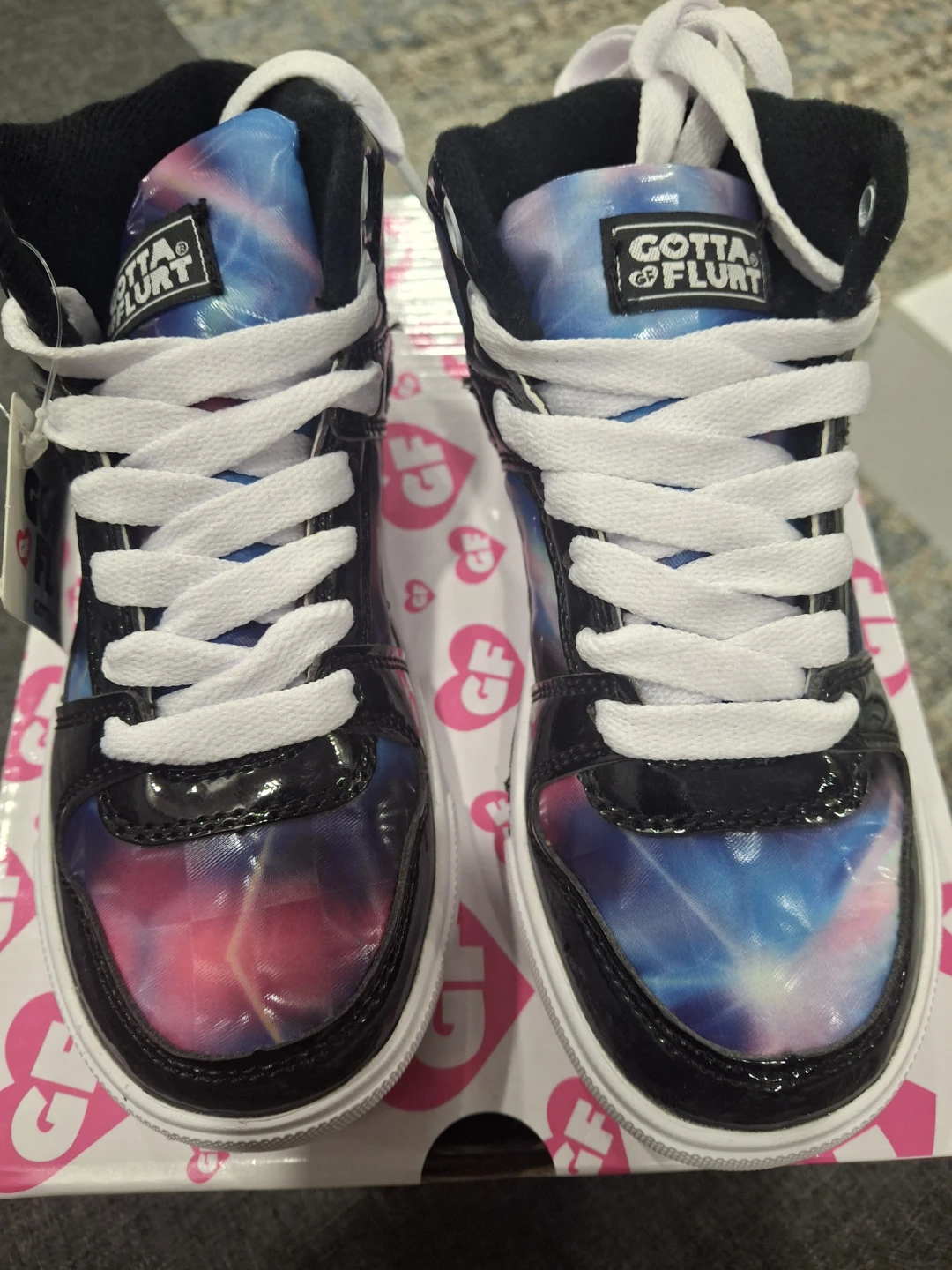 Gotta Flurt Galaxy High Top Sneakers 🌱 - photo 5