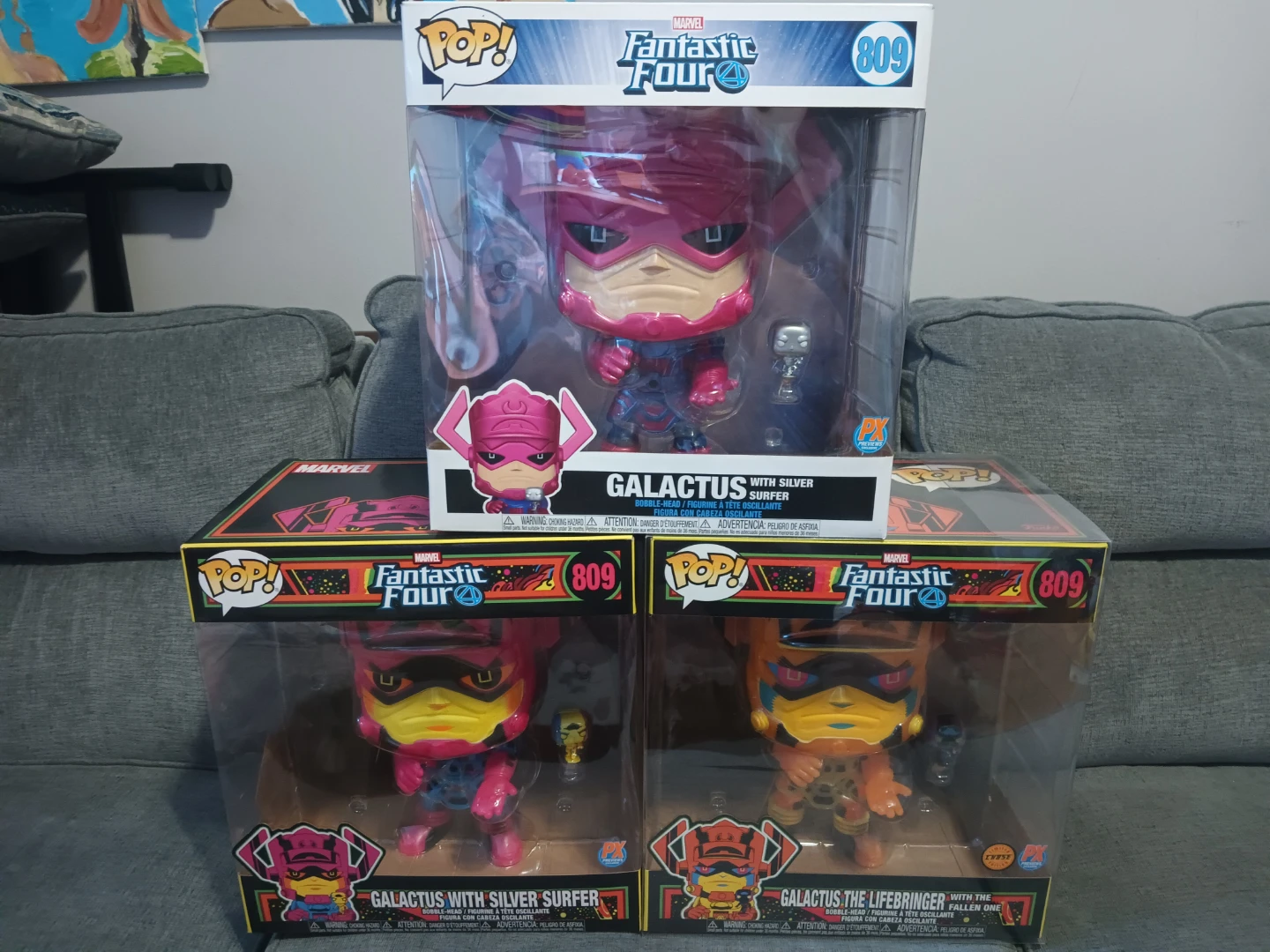 Funko Pop! Marvel Fantastic Four Galactus with Silver Surfer - photo 2