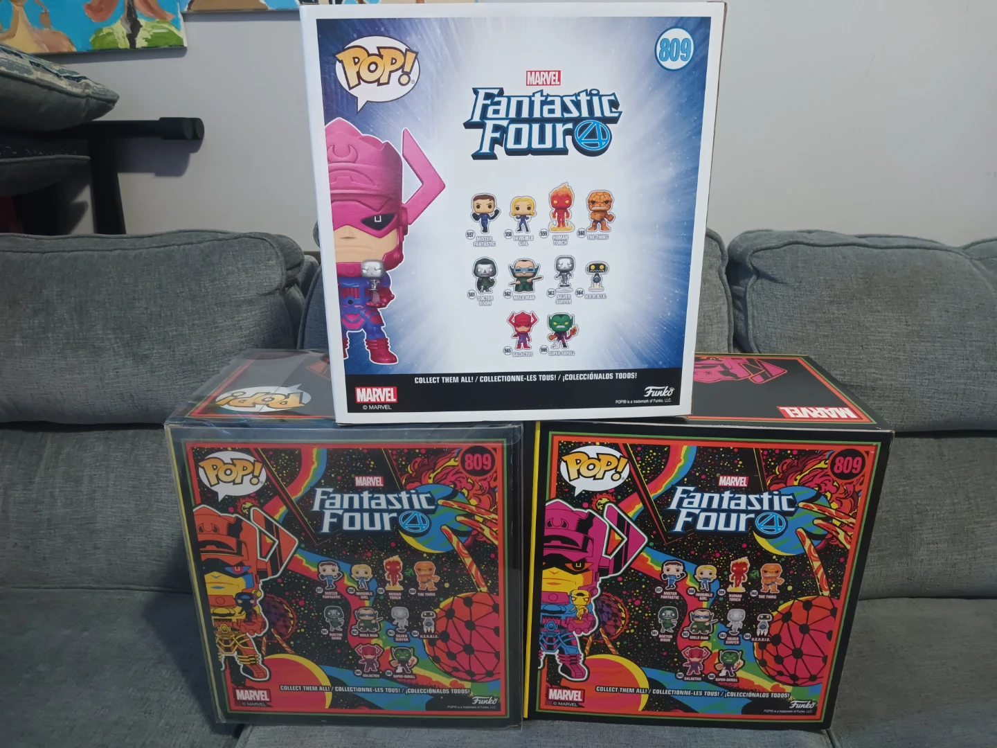 Funko Pop! Marvel Fantastic Four Galactus with Silver Surfer - photo 3