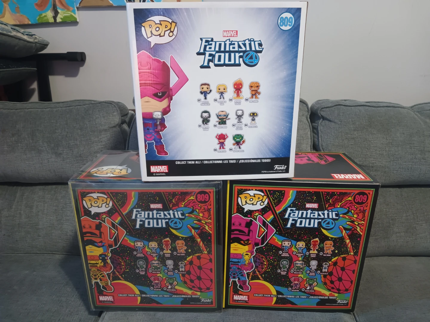 Funko Pop! Marvel Fantastic Four Galactus with Silver Surfer - photo 4