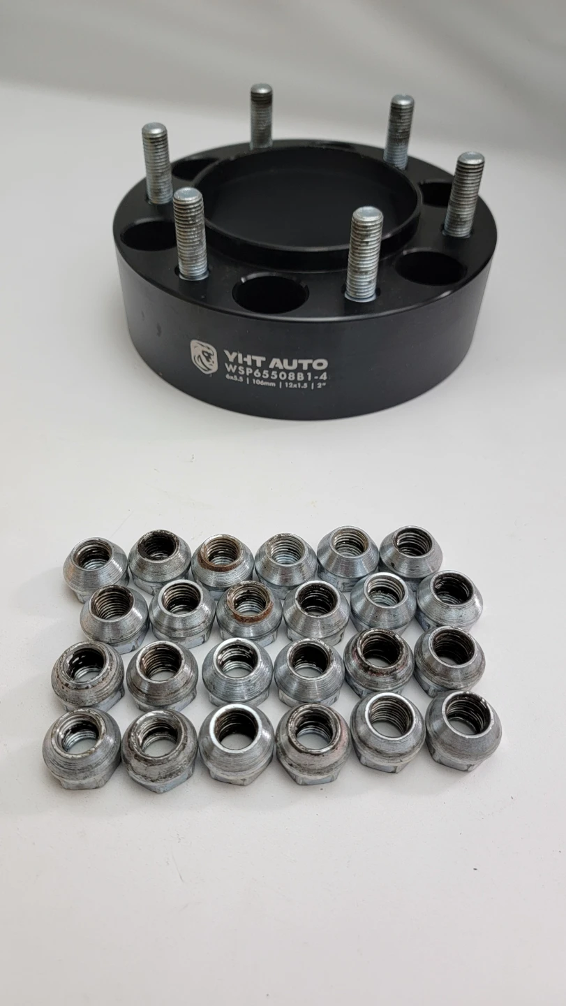 Toyota 6x5.5 2” Wheel Spacer + 24 Lug Nuts | Parts/Repair - photo 3