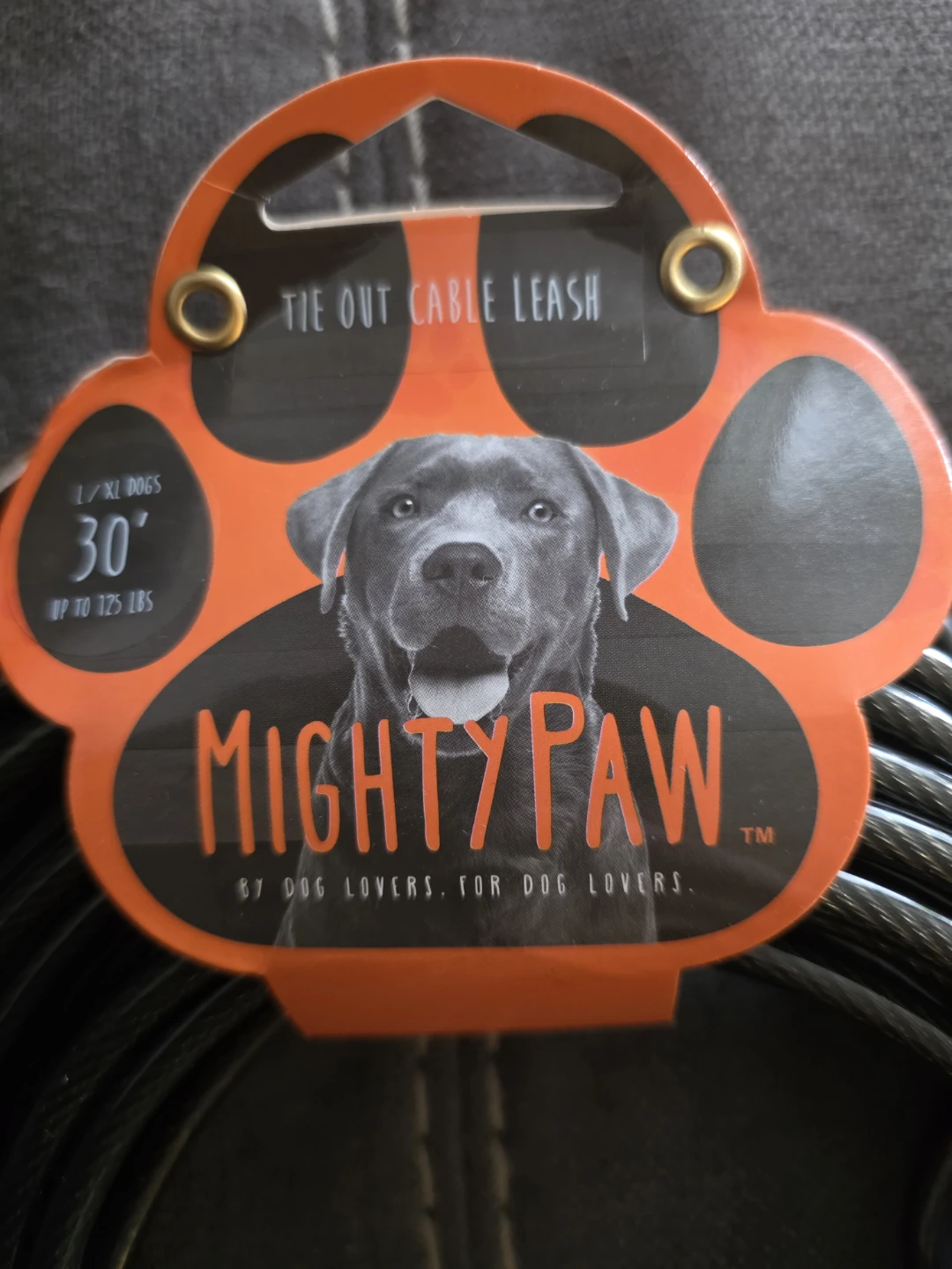 Mighty Paw Tie Out Cable Leash 30 ft - photo 2