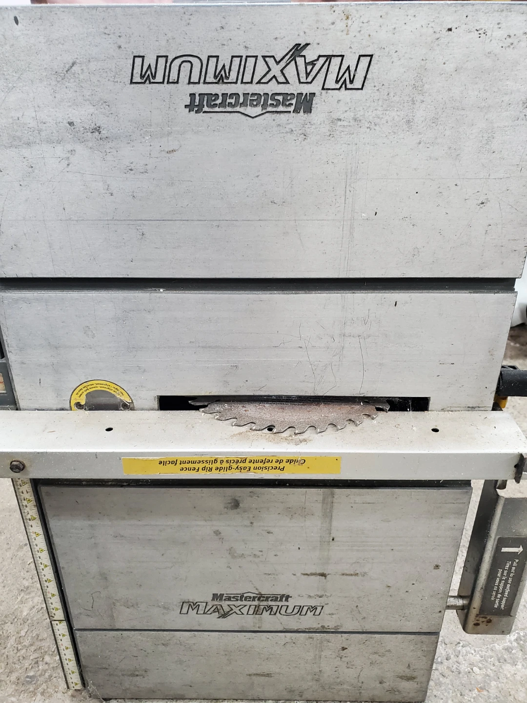 Mastercraft Maximum 10" Heavy-Duty Table Saw