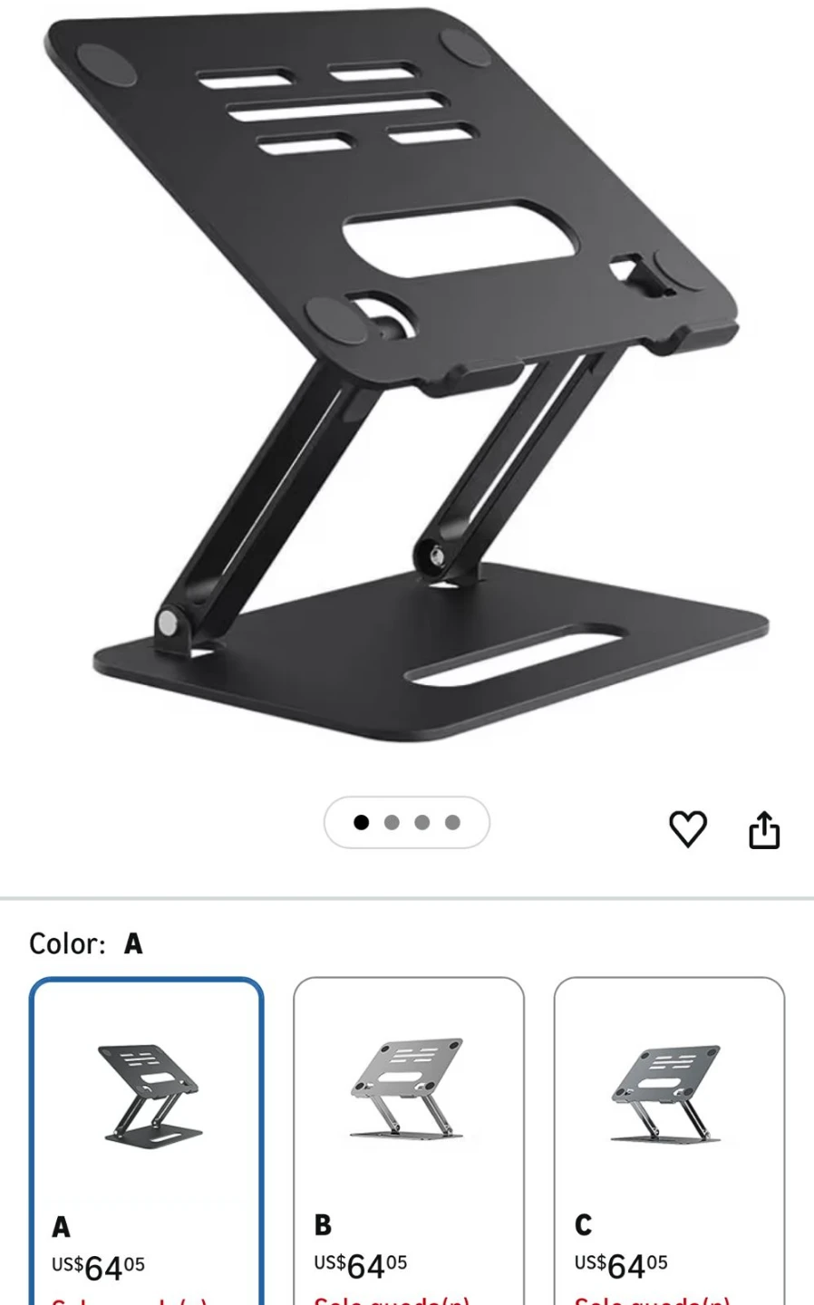 Adjustable Laptop Stand - photo 3