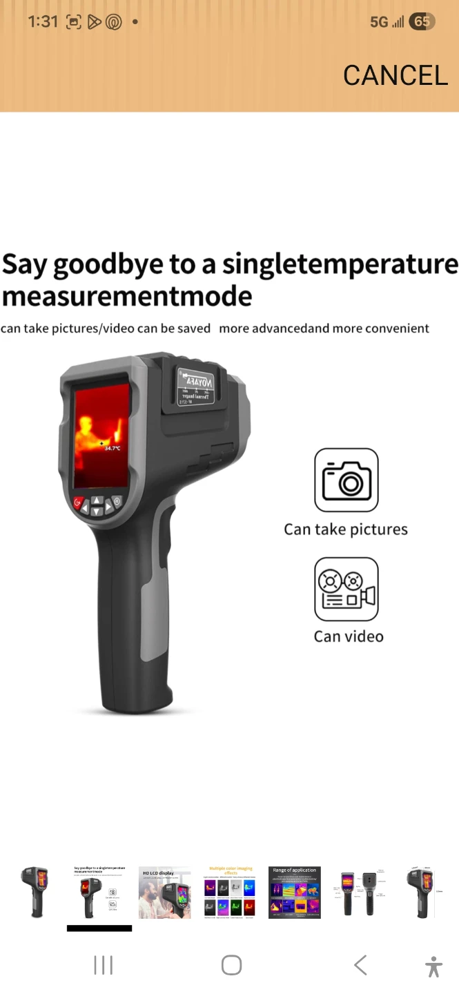 NOYAFA Thermal Imager NF-521S - photo 3