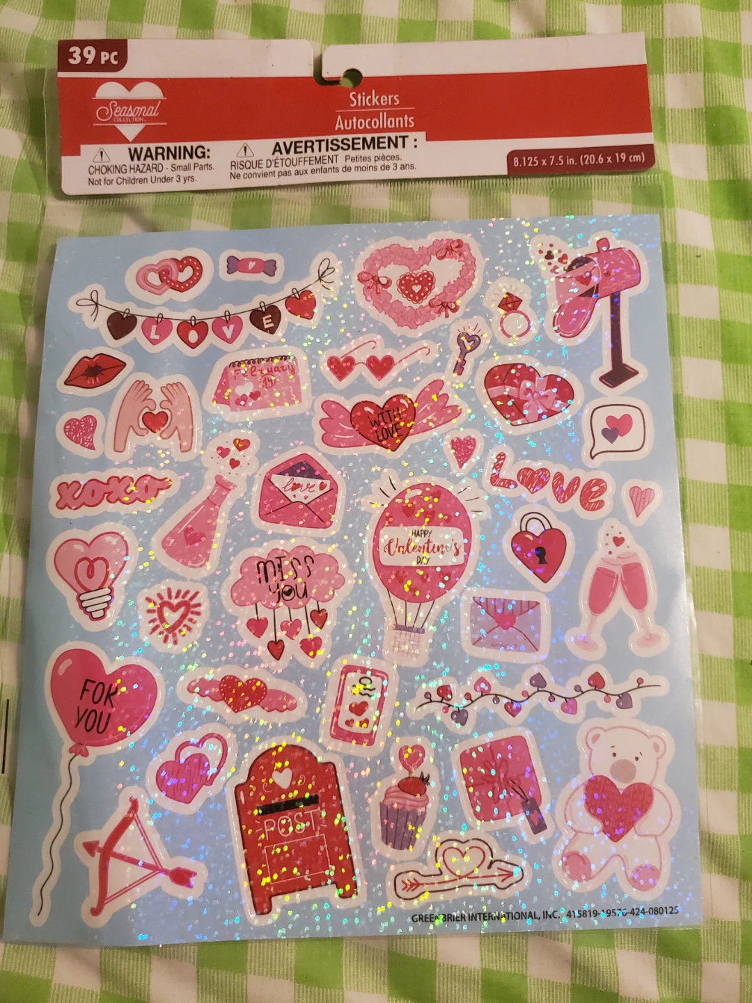 VALENTINE'S STICKERS