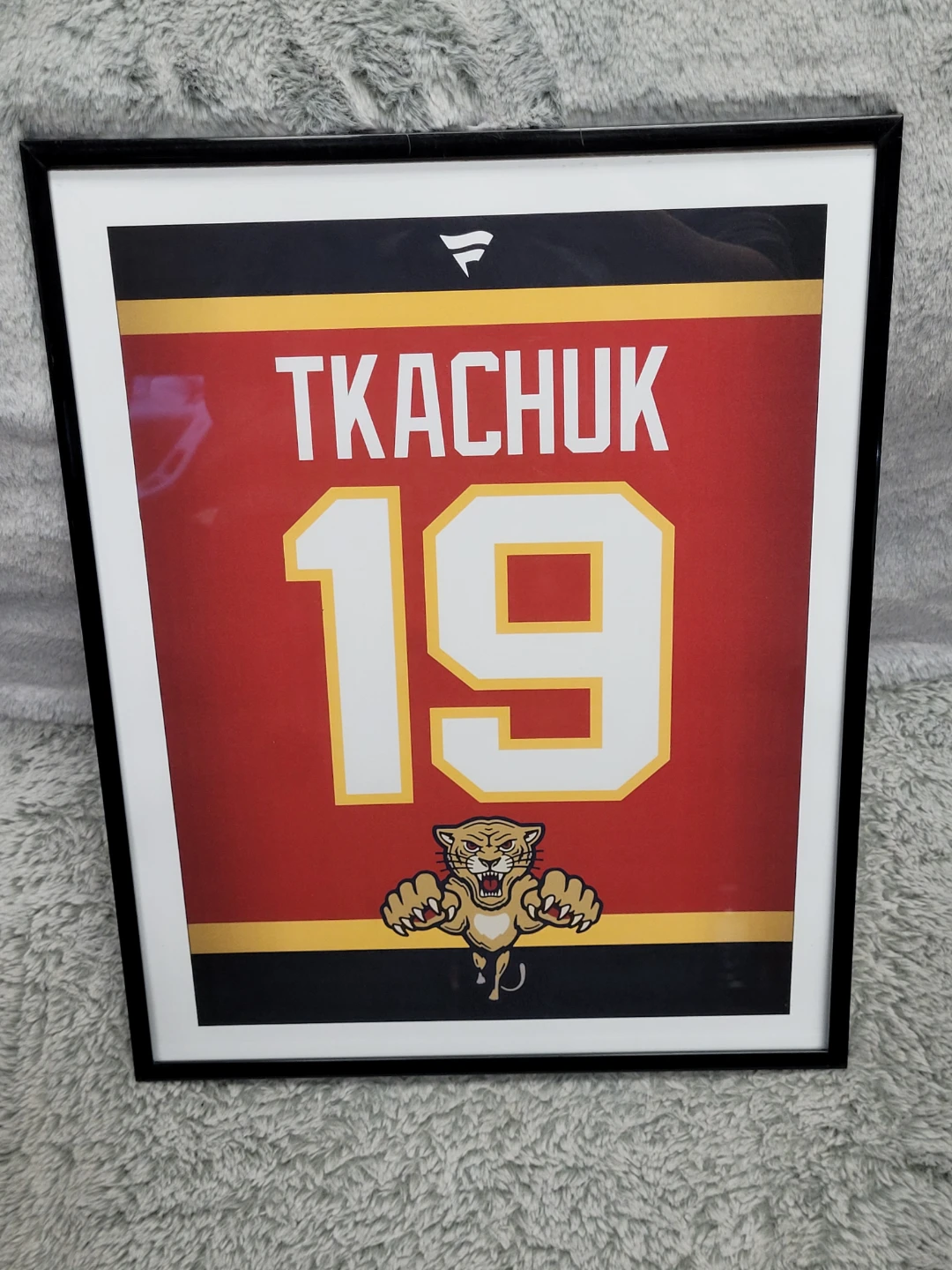 Tkachuk ( framed custom jersey collectible ( 14x12