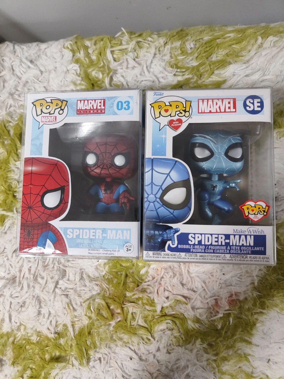 Funko Pop! Marvel Spider-Man 03 & SE Figures
