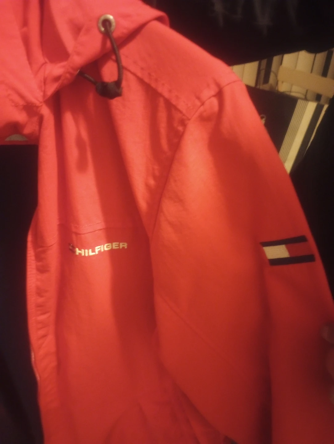 Tommy Hilfiger Red Hooded Jacket - photo 3