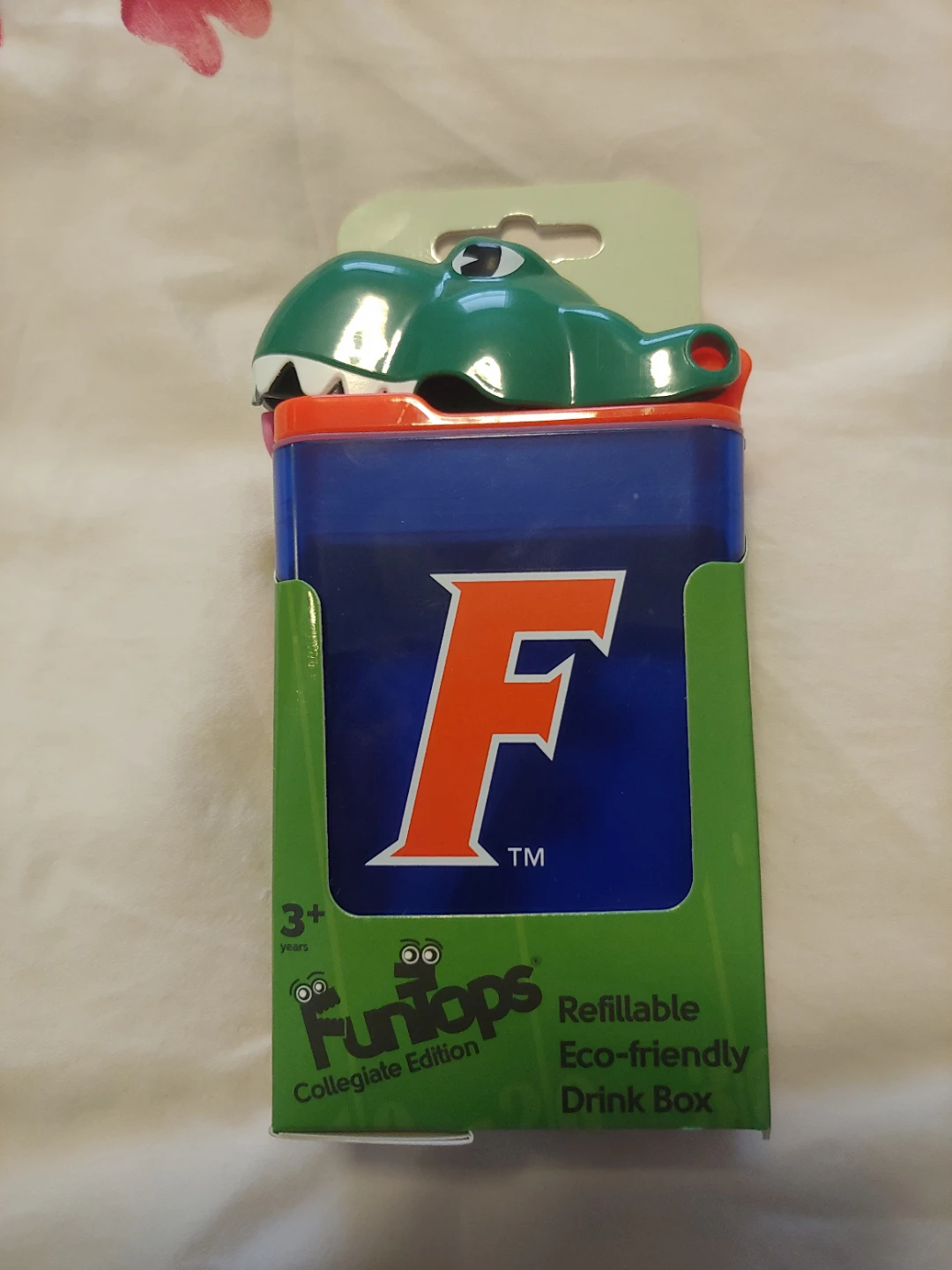 Funtoops Collegiate Edition Refillable Drink Box - 8 oz