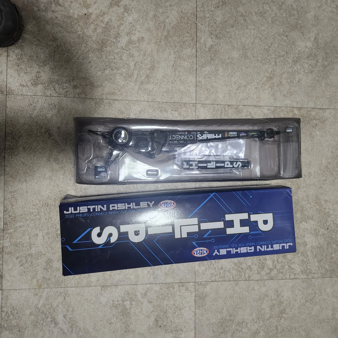 Justin Ashley Diecast Dragster. - photo 2
