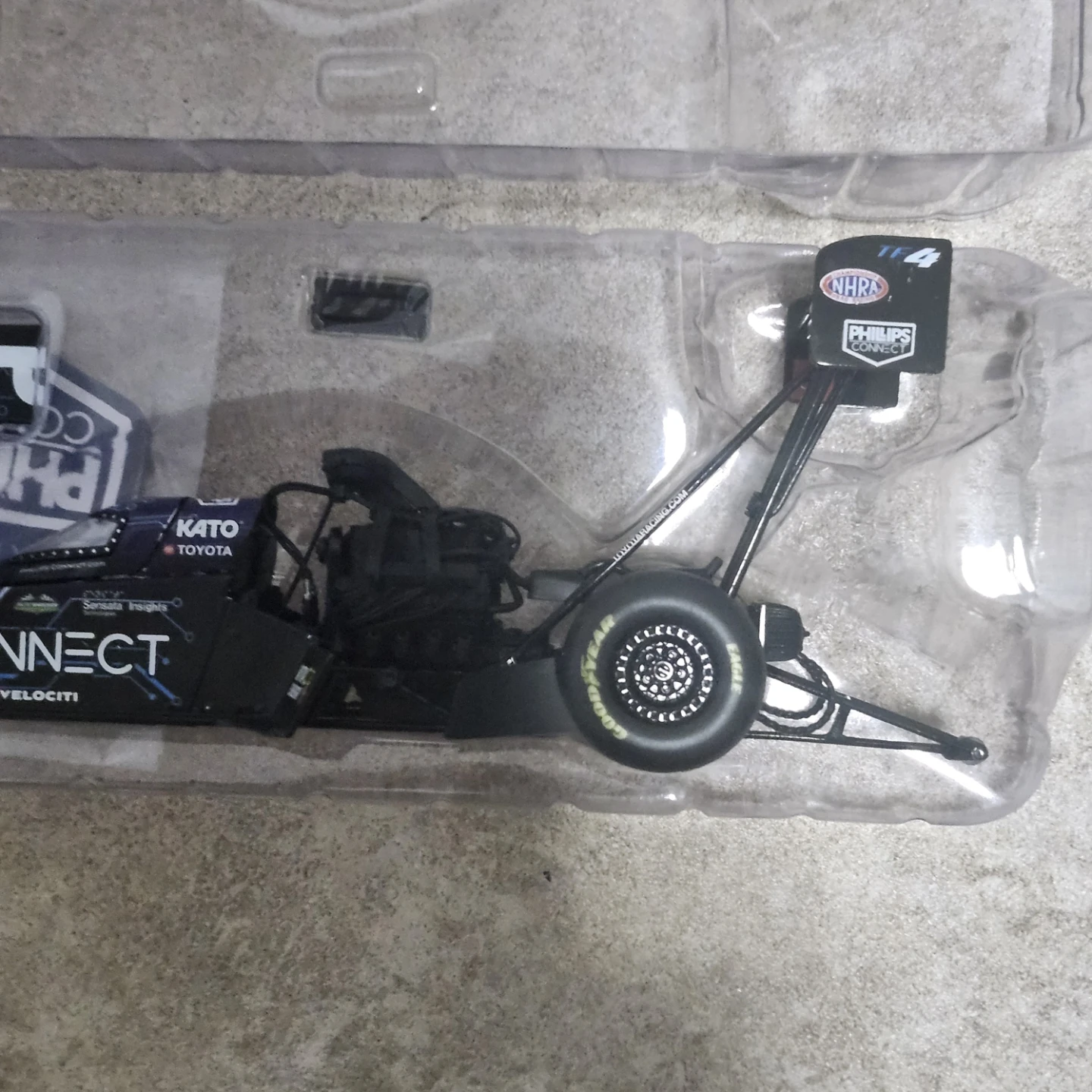 Justin Ashley Diecast Dragster. - photo 5