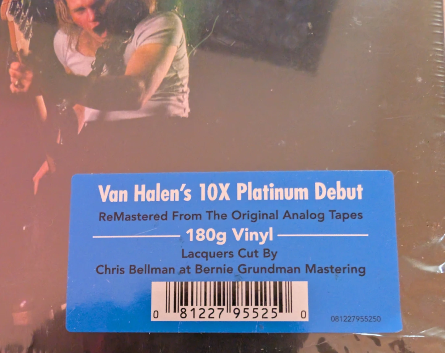 Van Halen's 10x Platinum Debut 180g Vinyl Record - photo 2