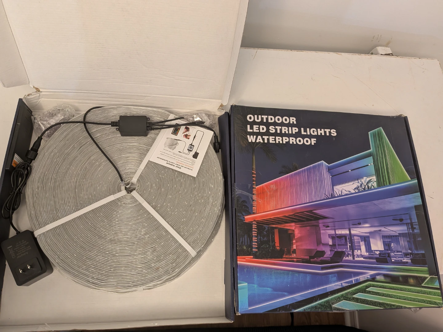 Outdoor LED Strip 500ft Lights Waterproof