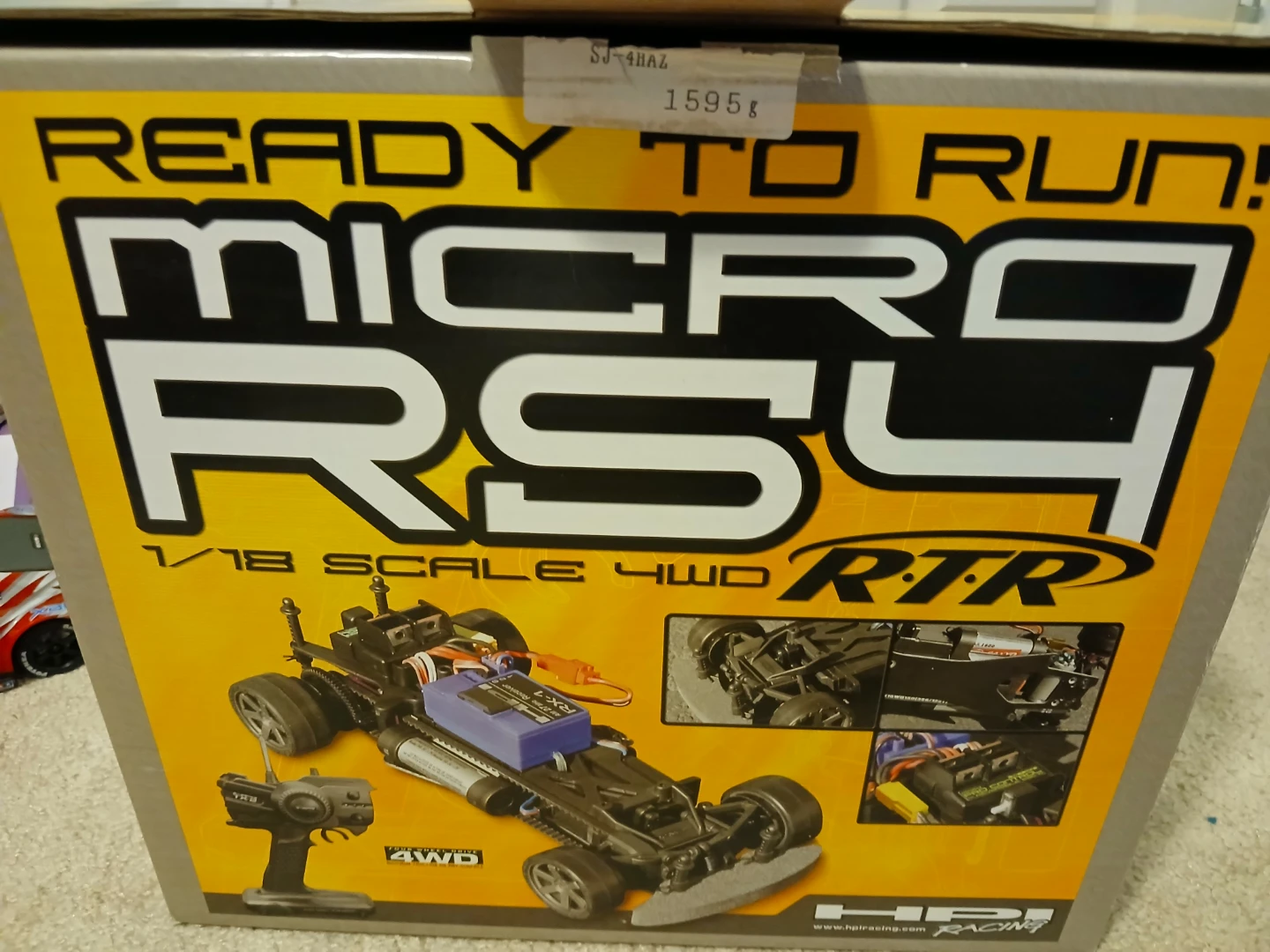 HPI Racing Micro RS4 1/18 Scale 4WD RTR RC Car