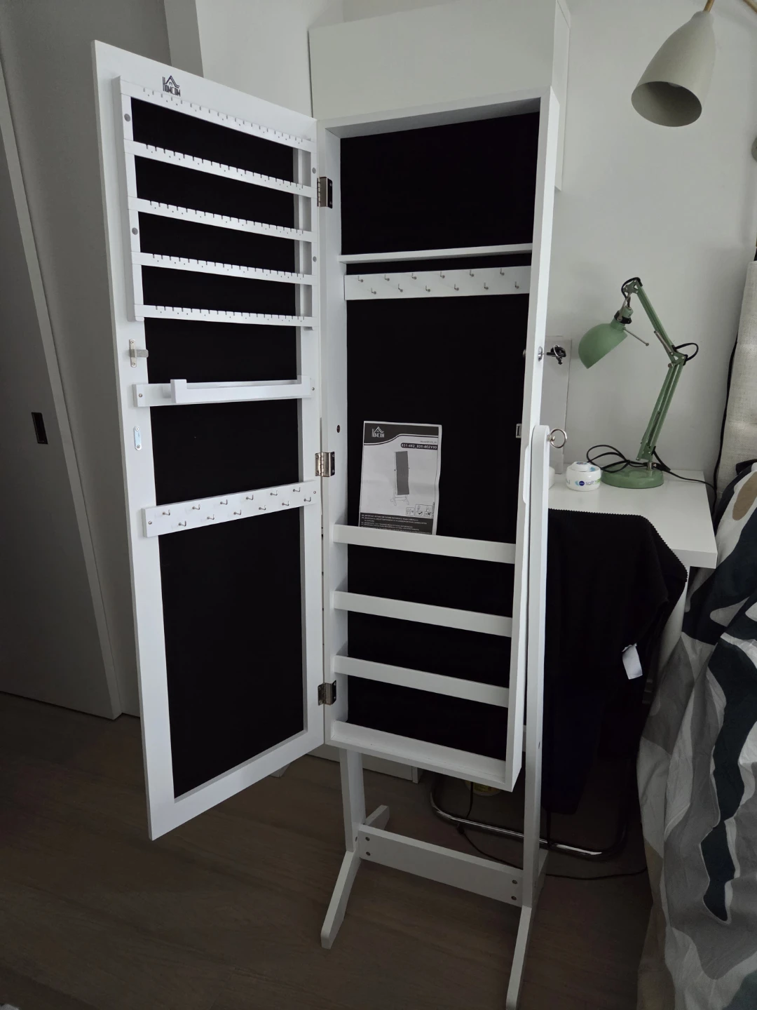 Jewellery Cabinet with Full Mirror - photo 2