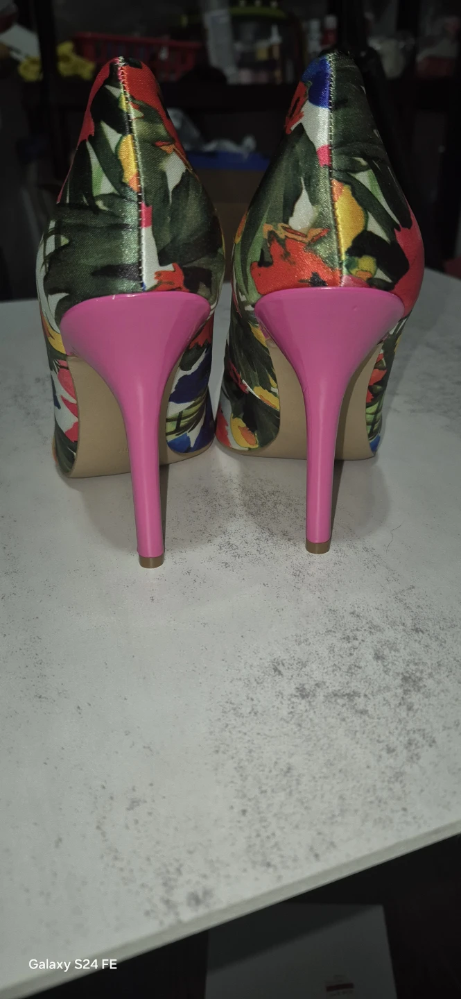 Guess Floral Pointed Toe Stilettos - photo 3