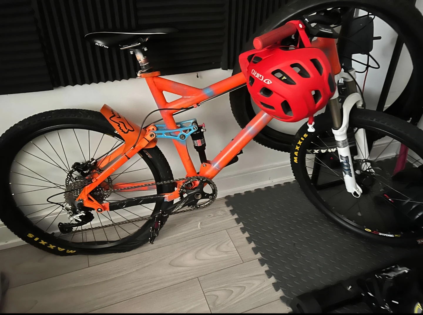 Custom medium mountain bike