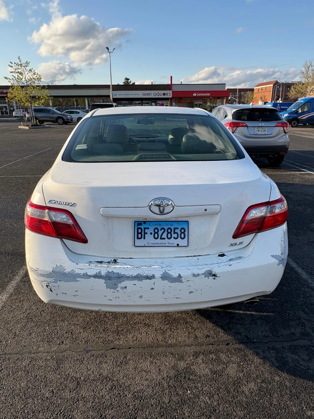 White Toyota Camry 2007  LE Sedan - photo 2