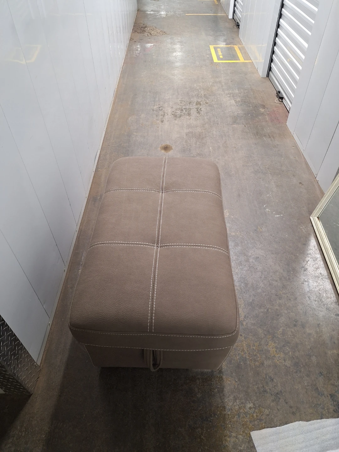 Storage Ottoman Bench - Taupe