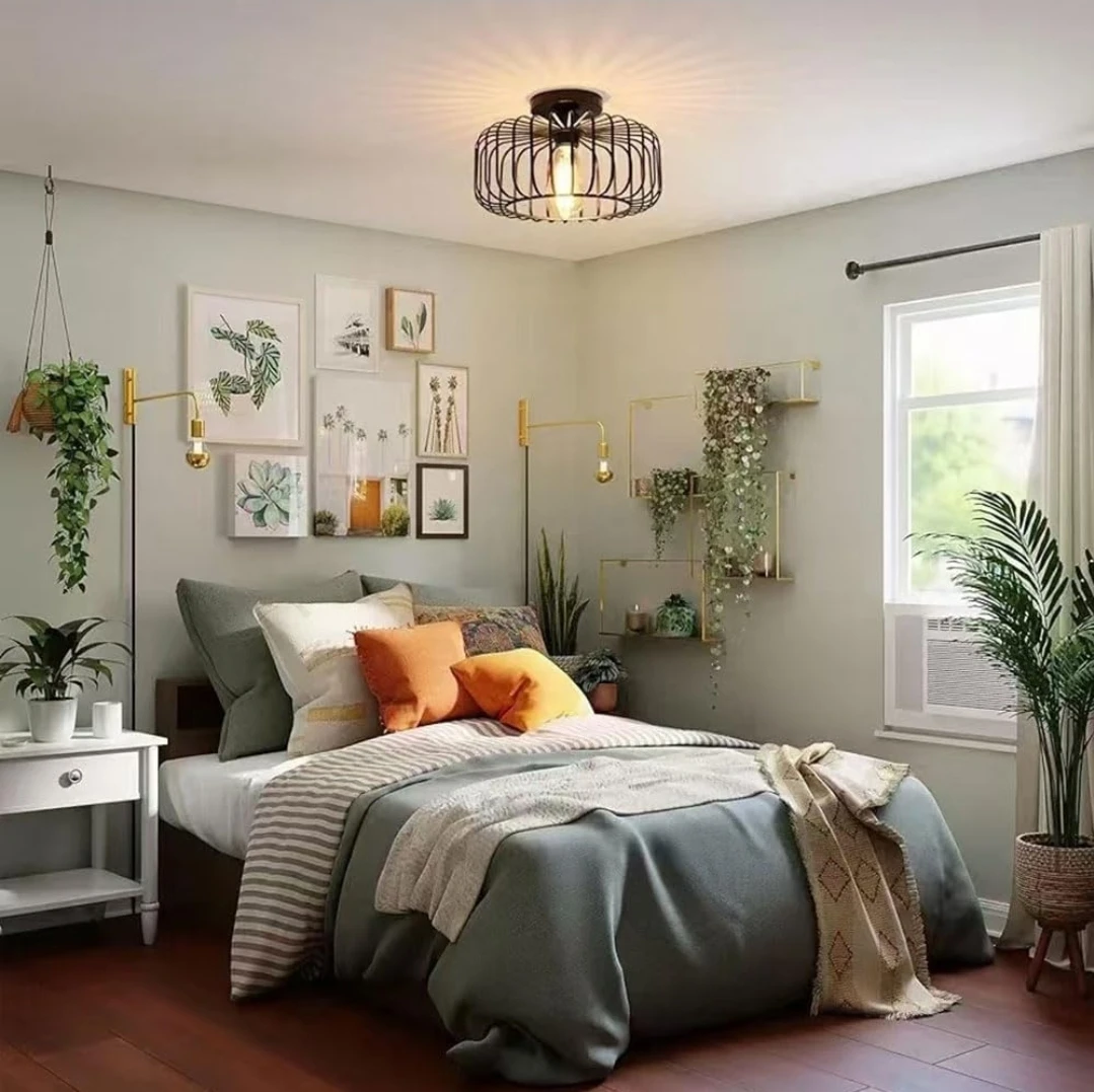 Semi Flush Mount Ceiling Light Fixture 🌱 - photo 5