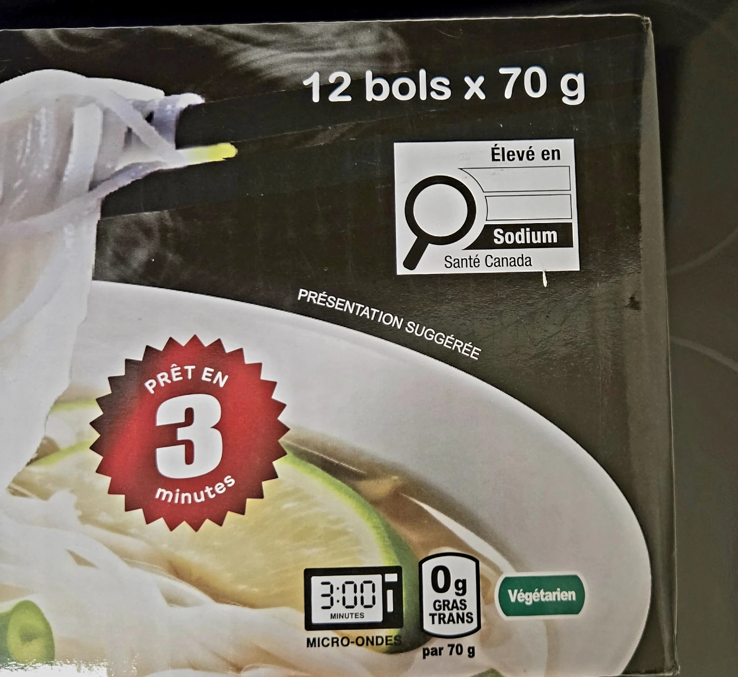 HO-YA Pho Instant Beef Flavour Rice Noodles 12 Pack - photo 2