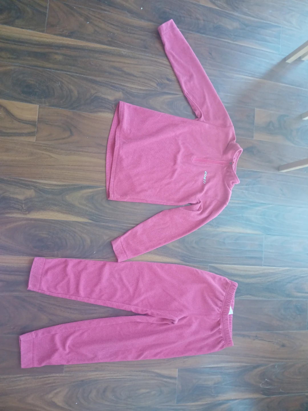 Gusti Pink Fleece Set