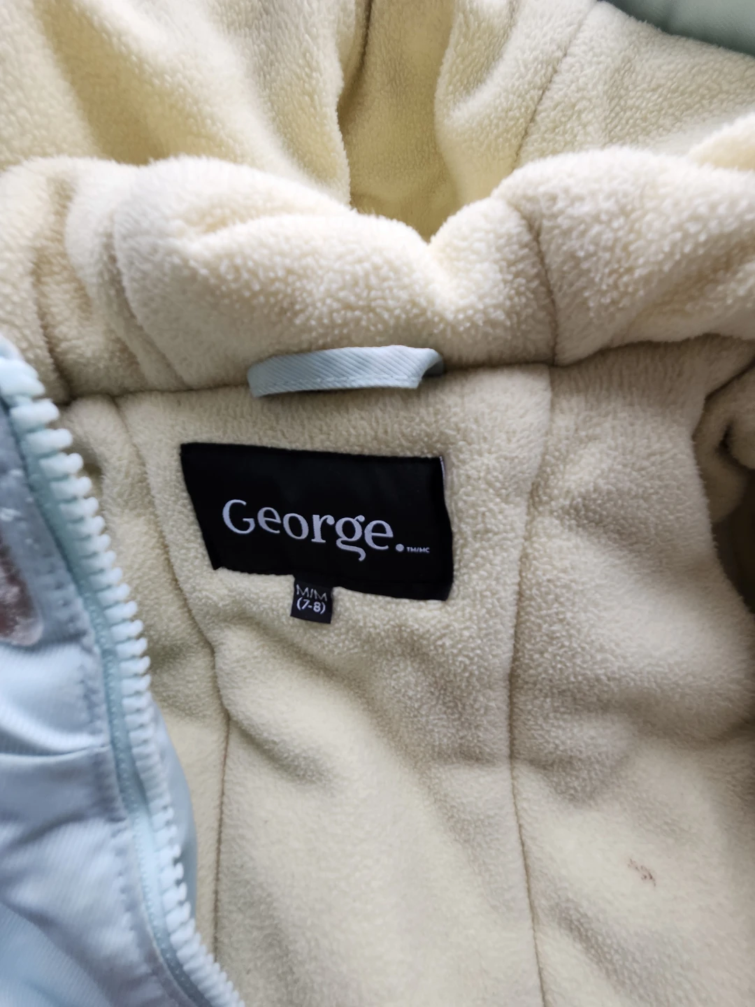 George Kids Snow Suit Set - Blue/Grey Camo - Size M (7-8) - photo 4