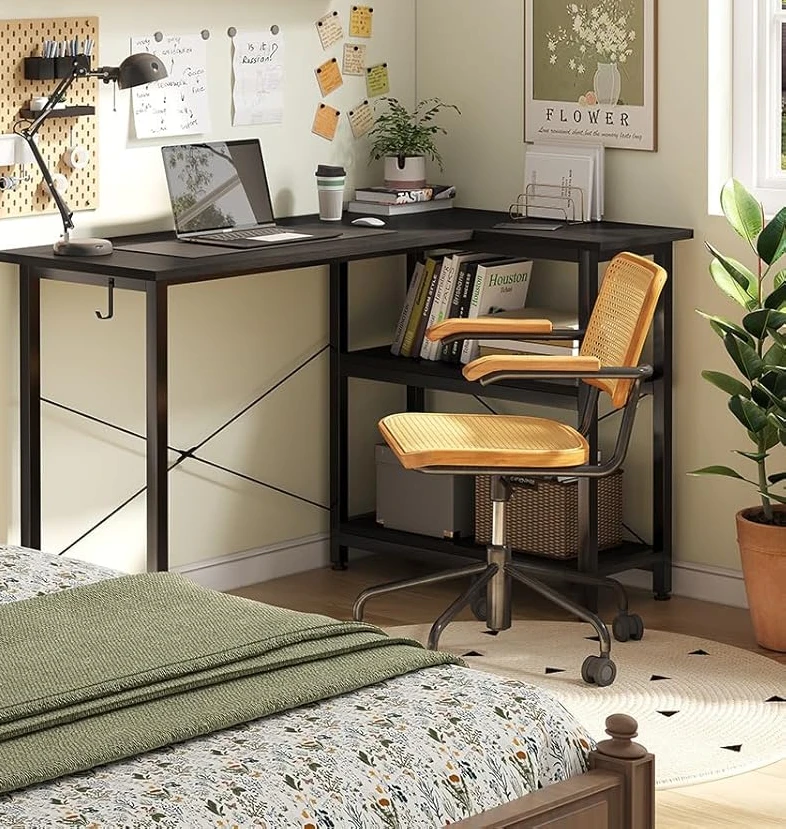 L Shaped Computer Desk, 46.5 Inch Corner Desk