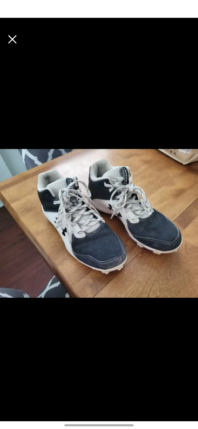 Under Armour & Easton baseball cleats