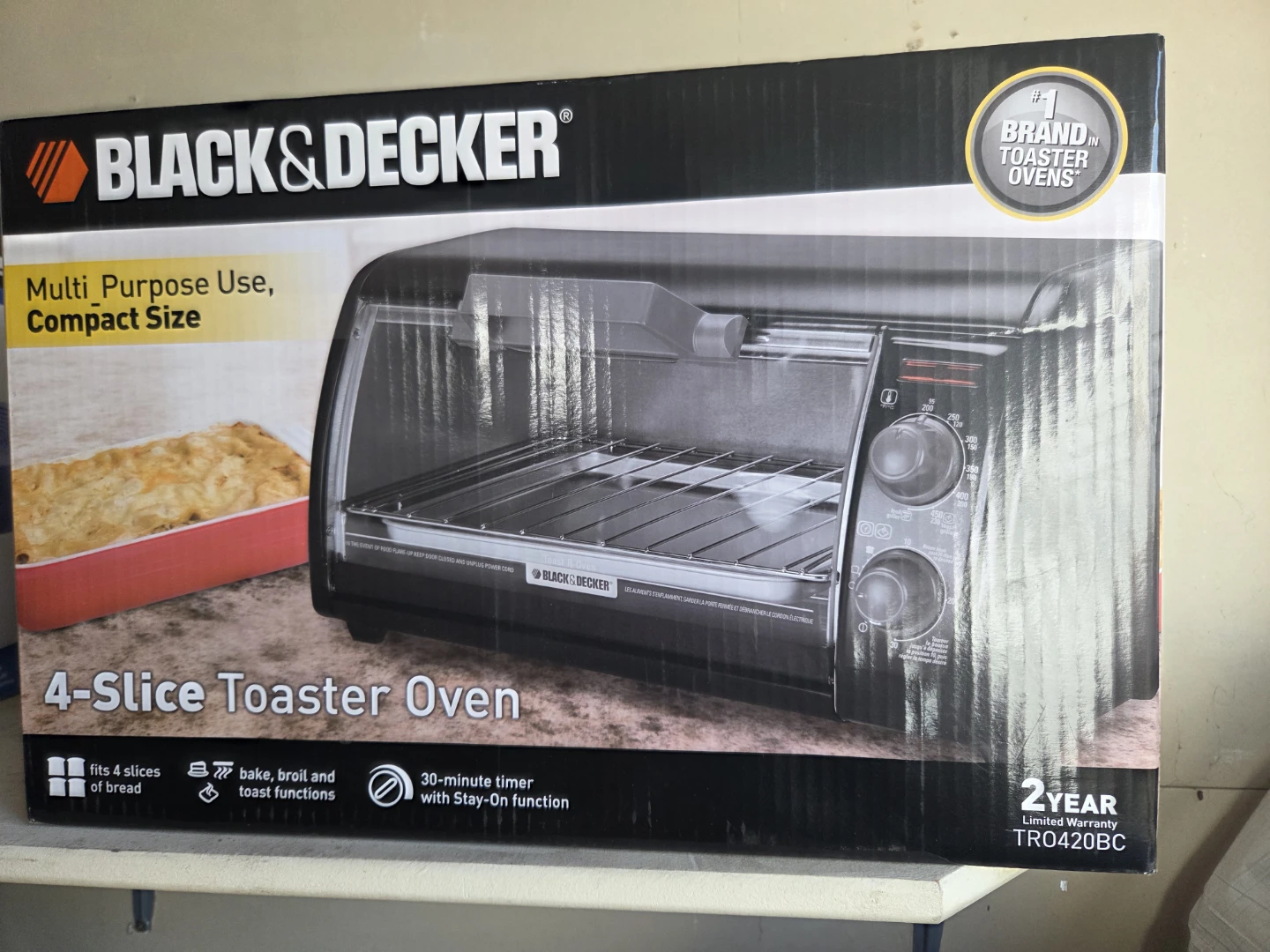 Black & Decker 4-Slice Toaster Oven