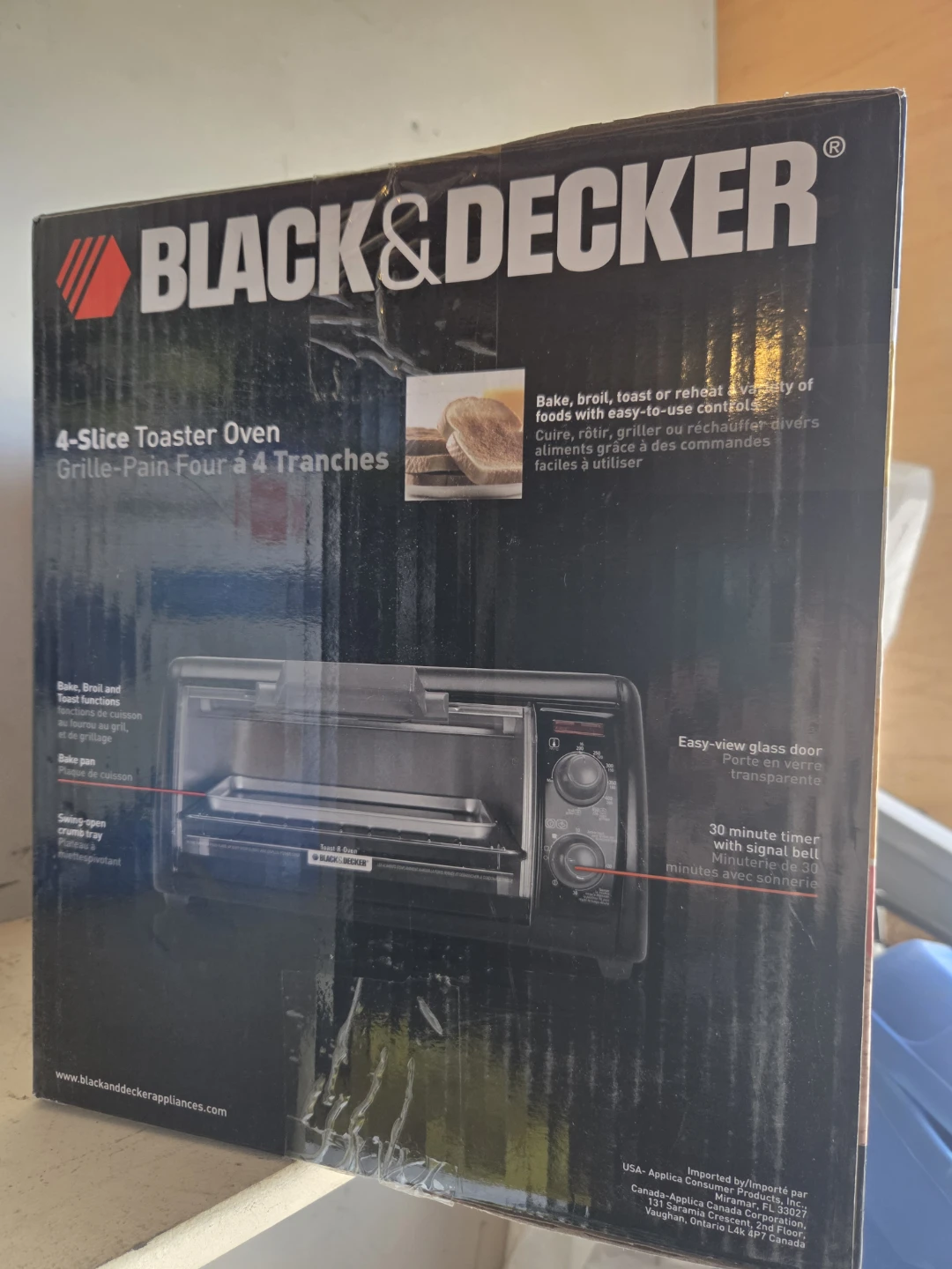 Black & Decker 4-Slice Toaster Oven - photo 2