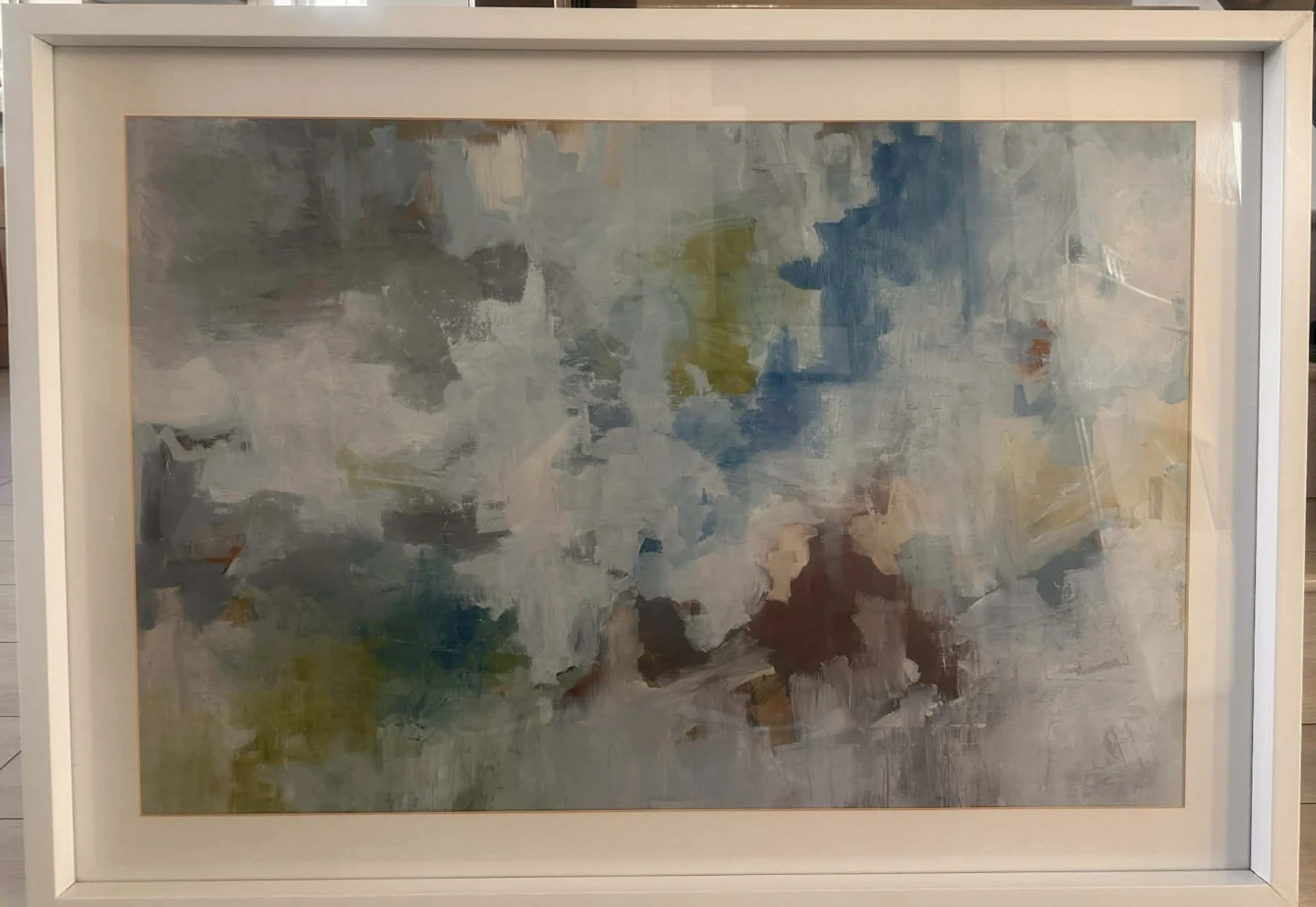2 Framed Abstract Arts