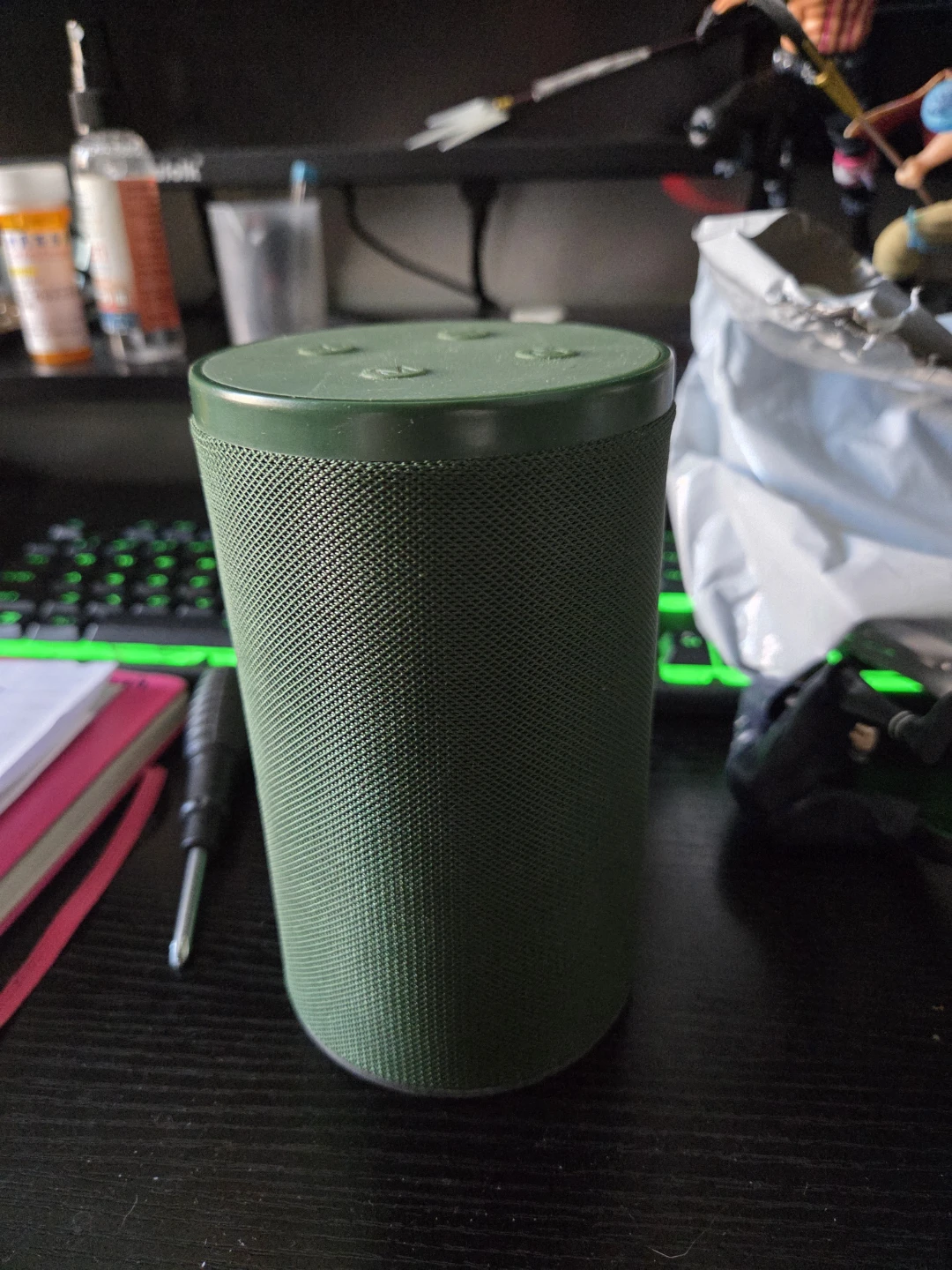 Green Portable Bluetooth Speaker