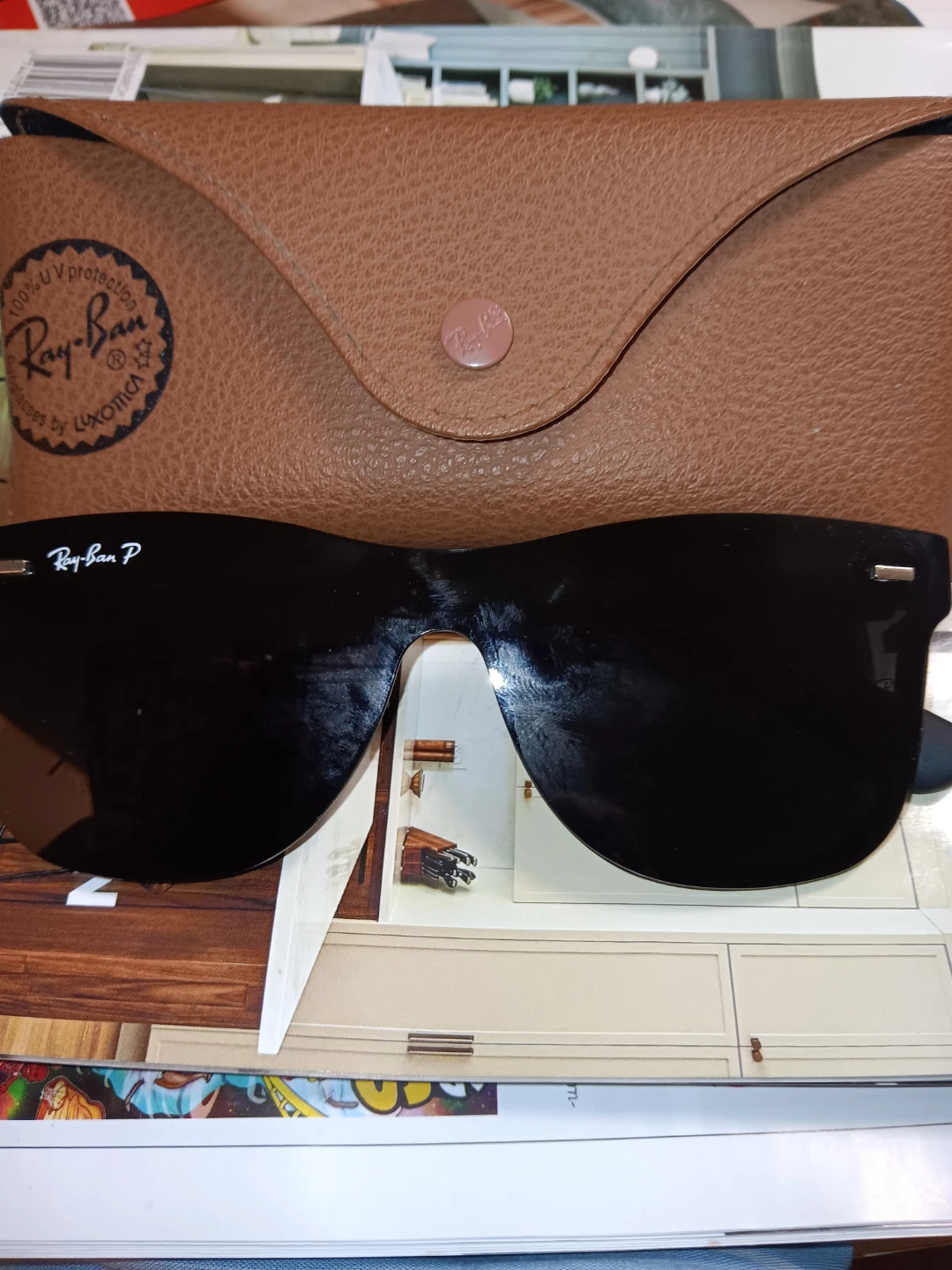 Ray-Ban P Black Sunglasses