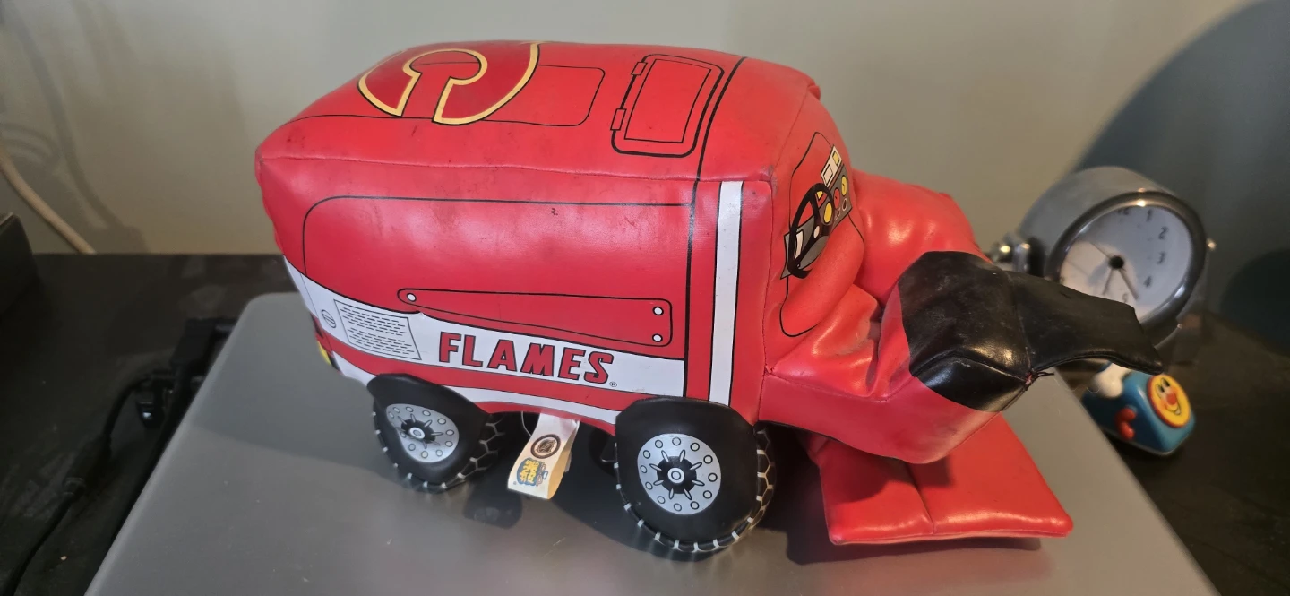 Calgary Flames Plush Zamboni - photo 4