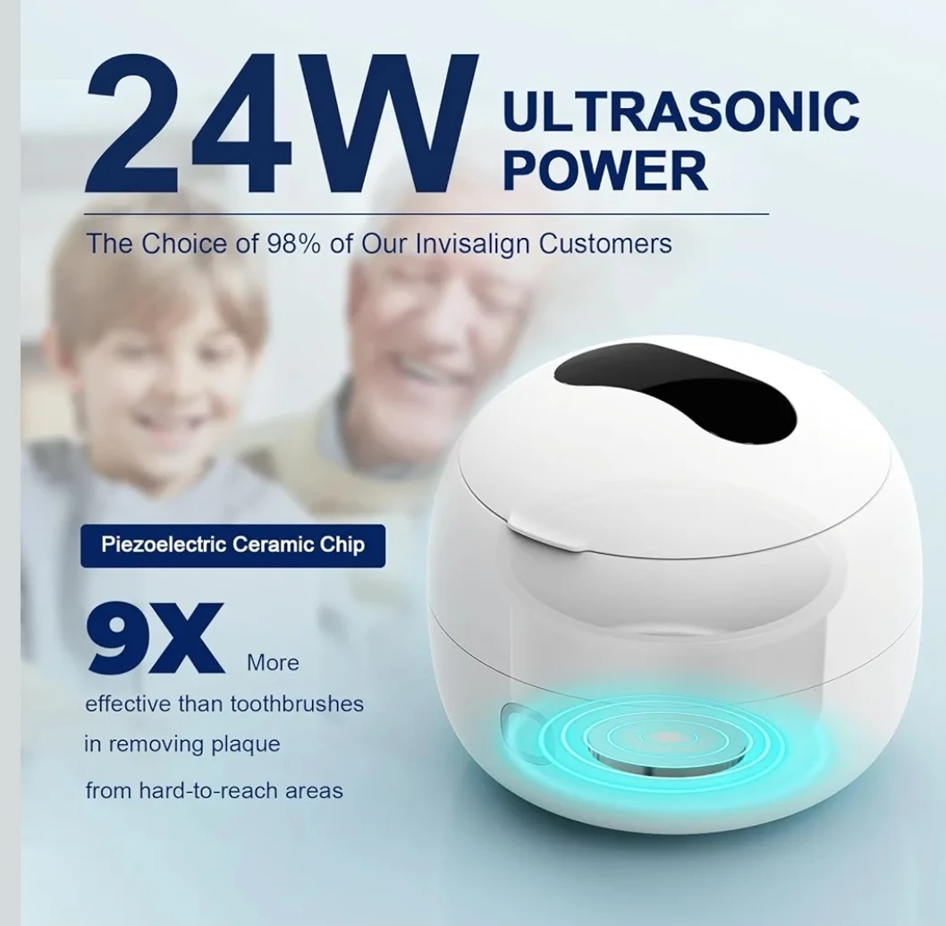 Ultrasonic Cleaner for Retainers, Jewelry, Mouth Guard - photo 2