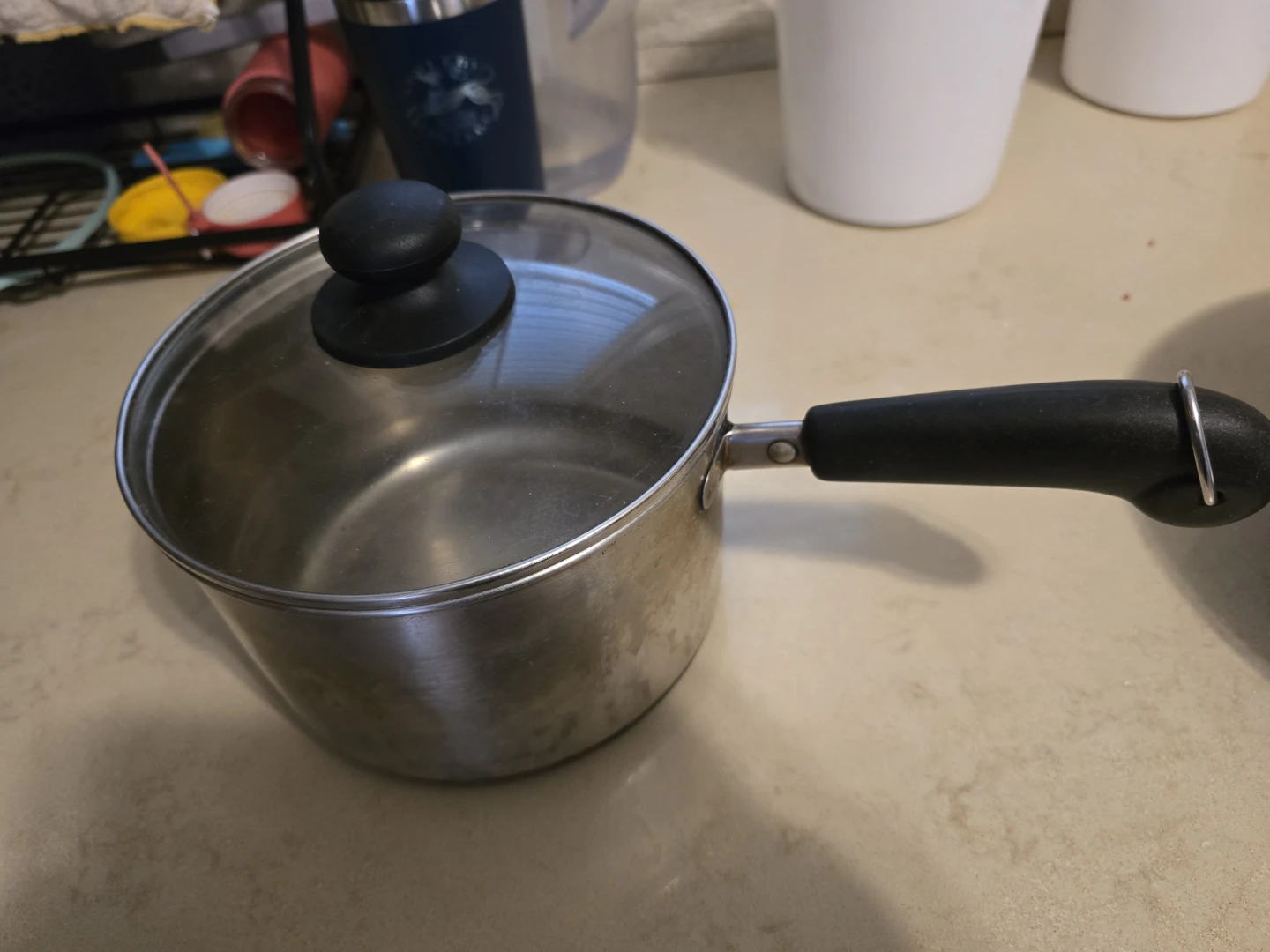Stainless Steel Saucepan with Lid